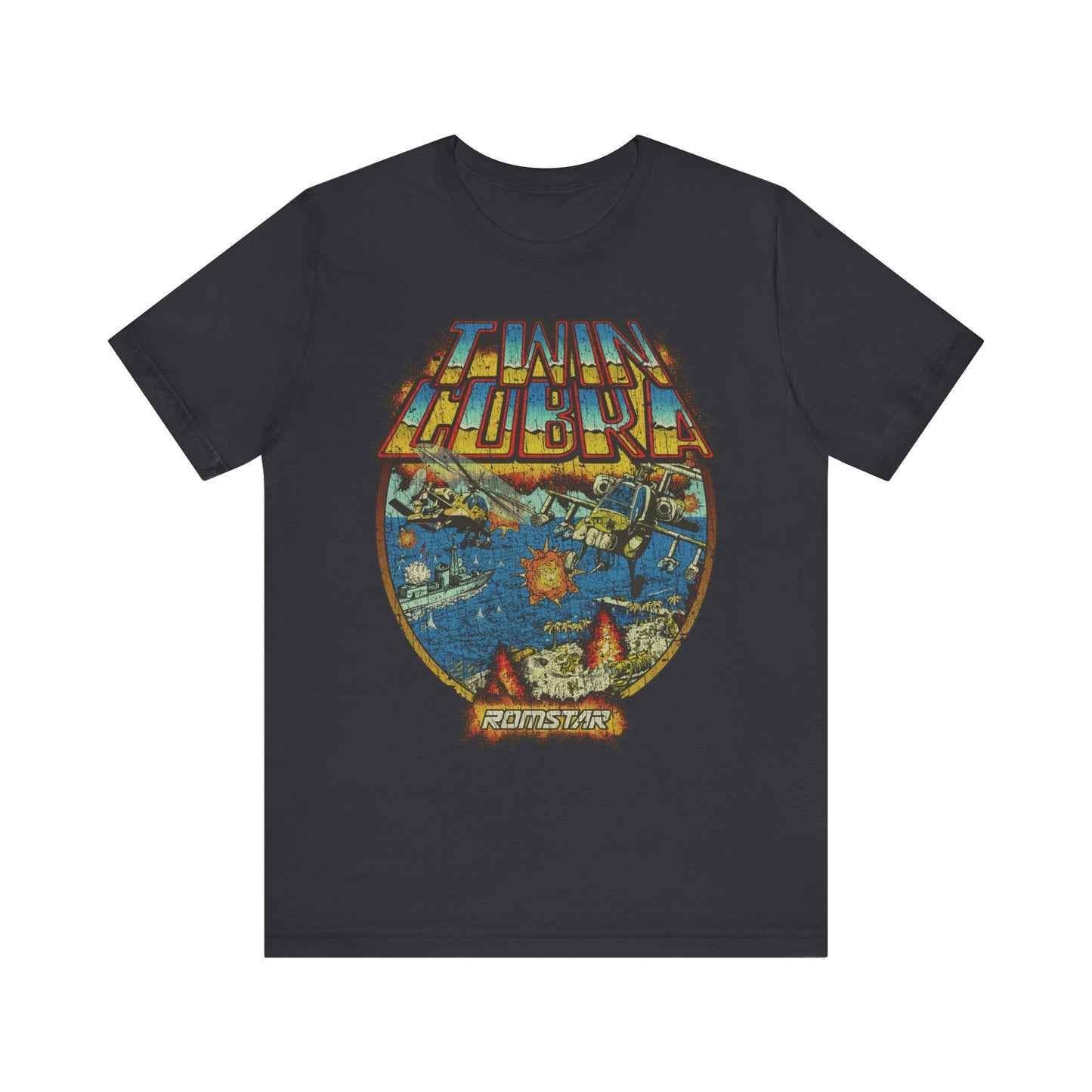 Twin Cobra 1987 Vintage Men's T-Shirt