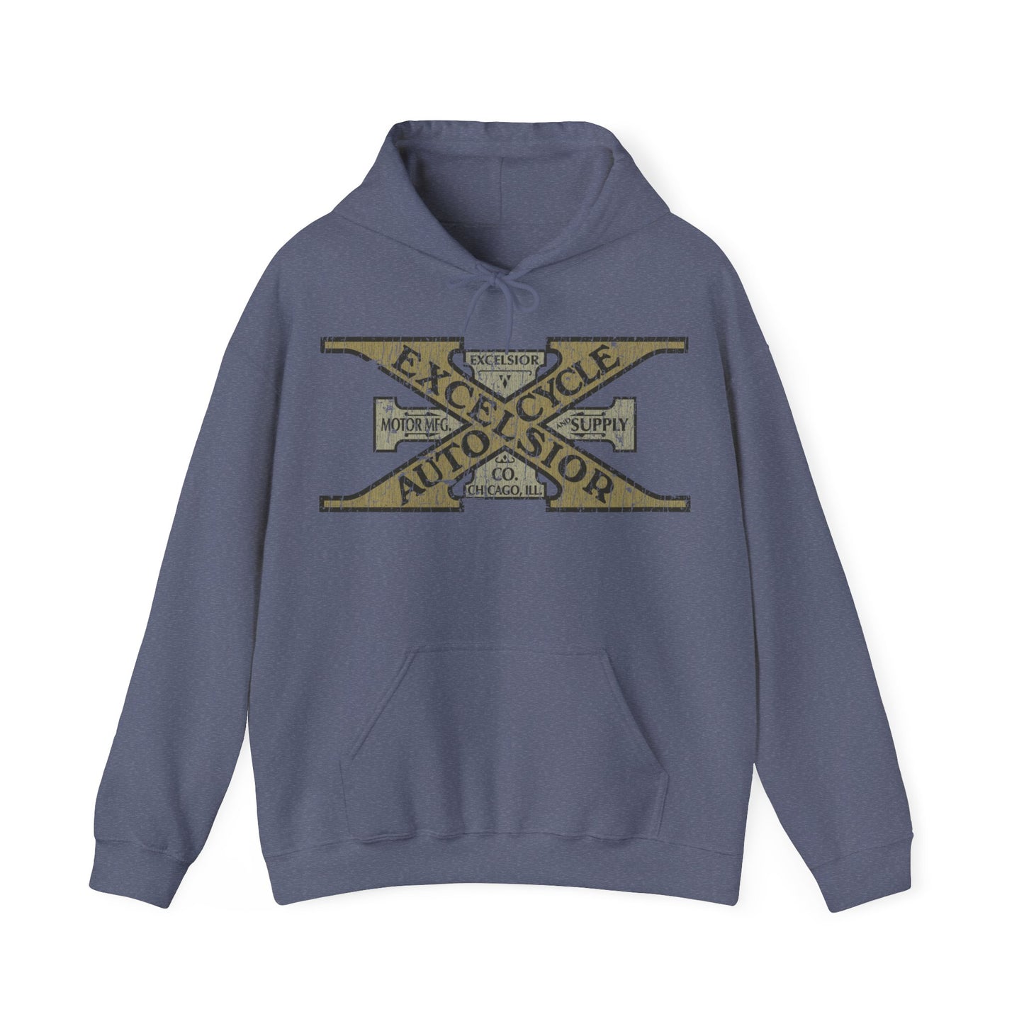 Excelsior Auto Cycle 1907 Vintage Men's Hoodie