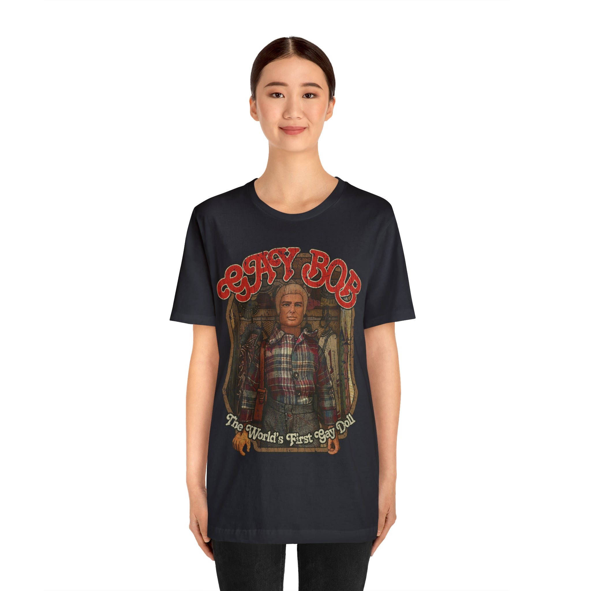 Gay Bob Doll 1977 Vintage Men's T-Shirt