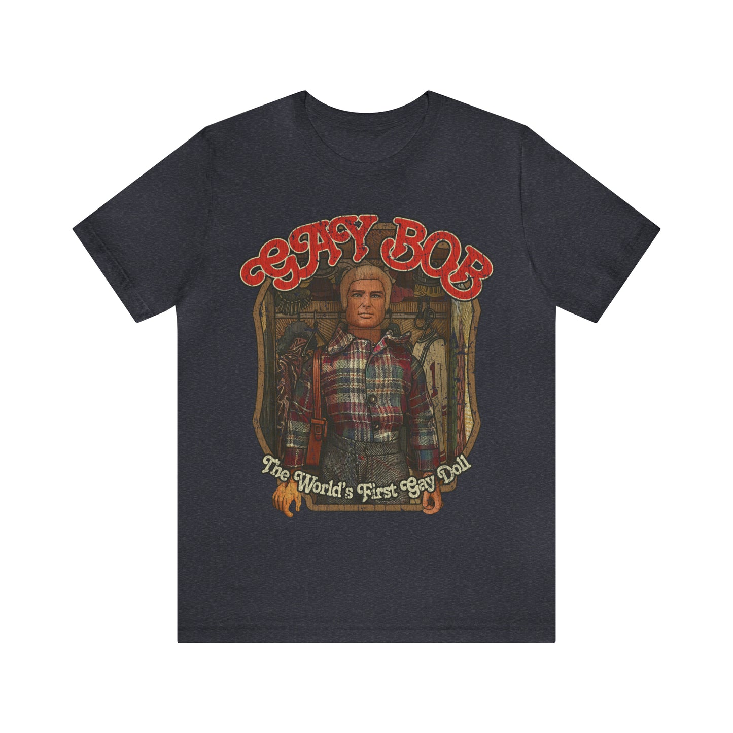 Gay Bob Doll 1977 Vintage Men's T-Shirt