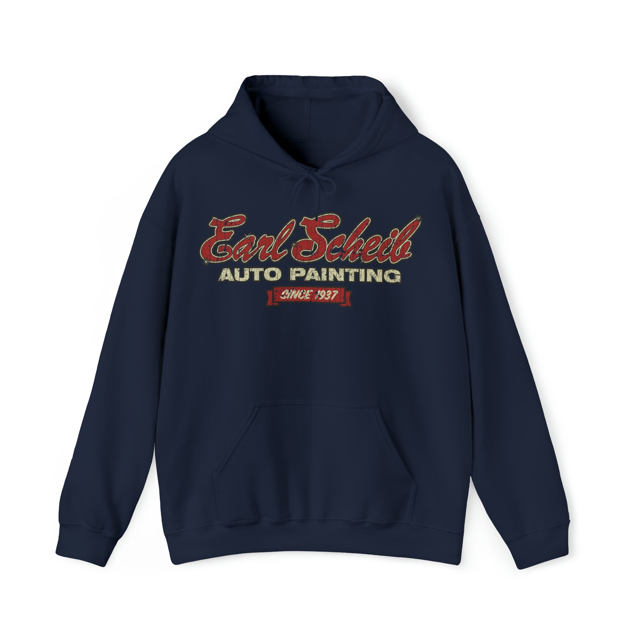 Earl Scheib Auto Painting 1937 Vintage Men's Hoodie