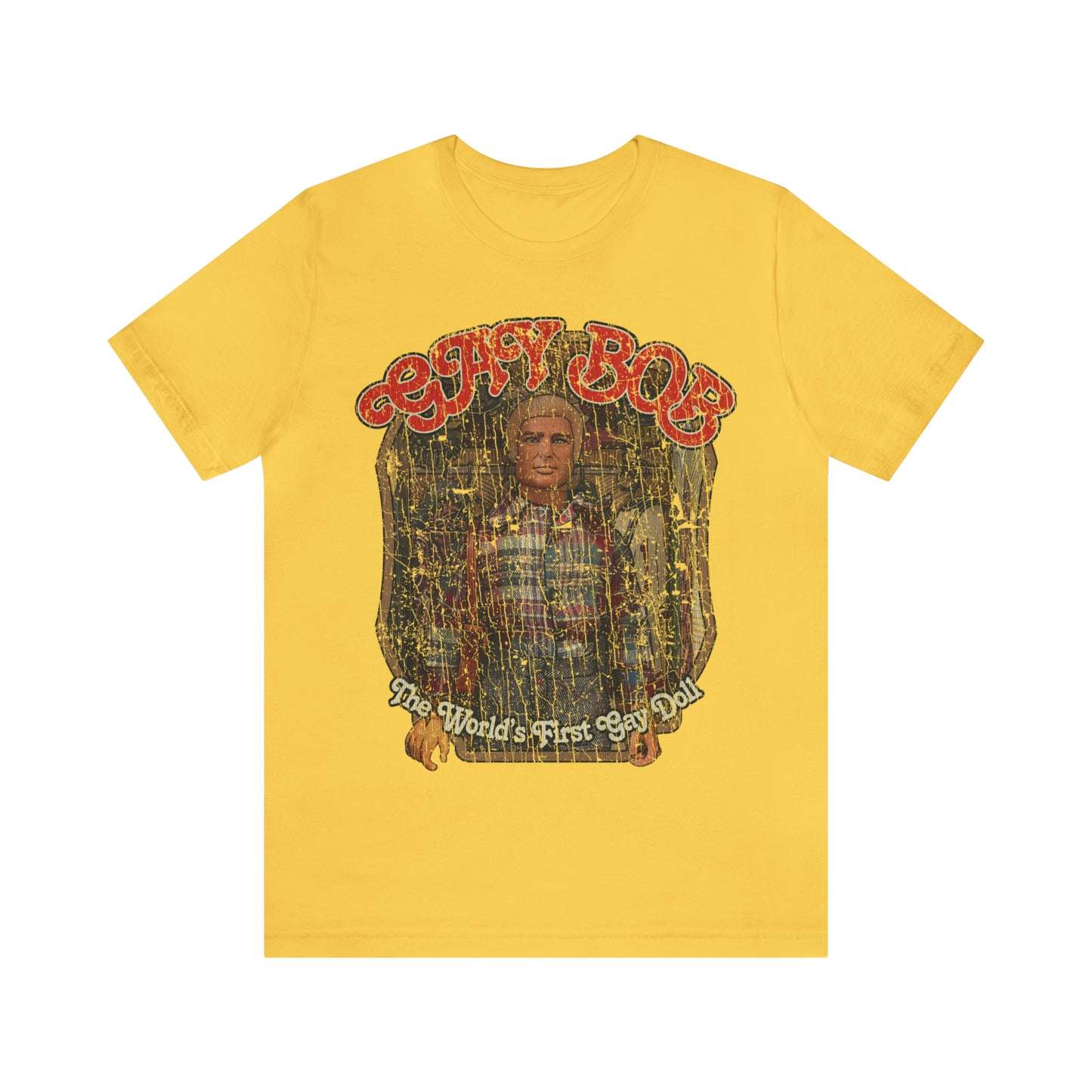 Gay Bob Doll 1977 Vintage Men's T-Shirt