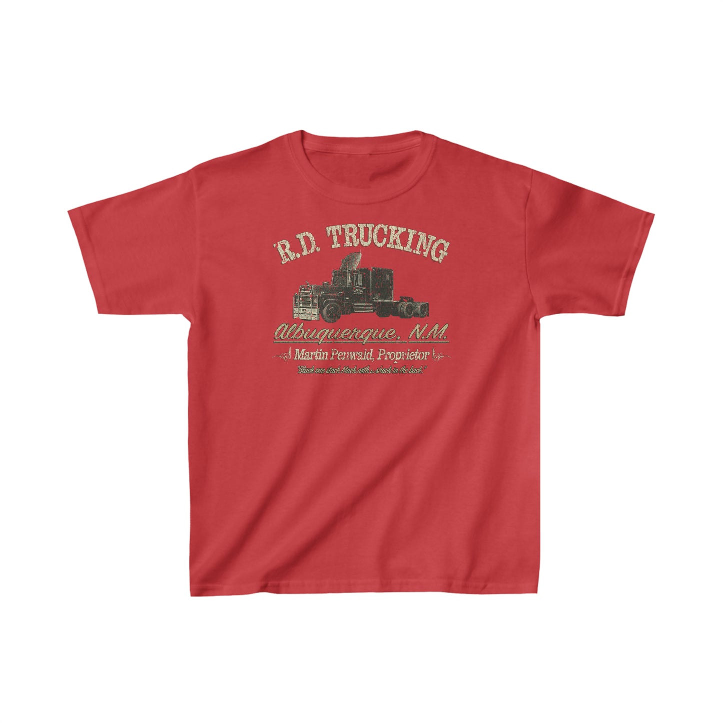 R.D. Trucking 1978 Vintage Kid's T-Shirt