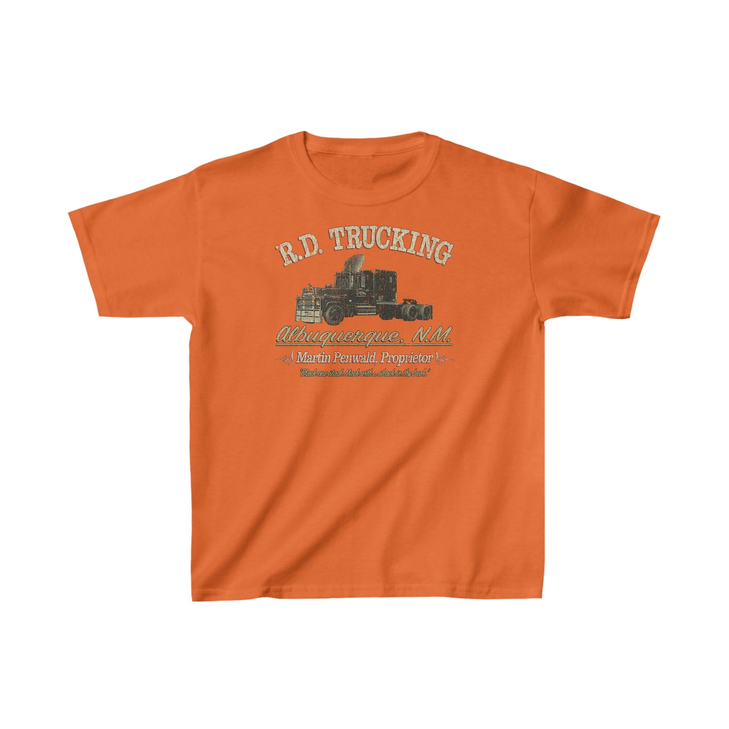 R.D. Trucking 1978 Vintage Kid's T-Shirt