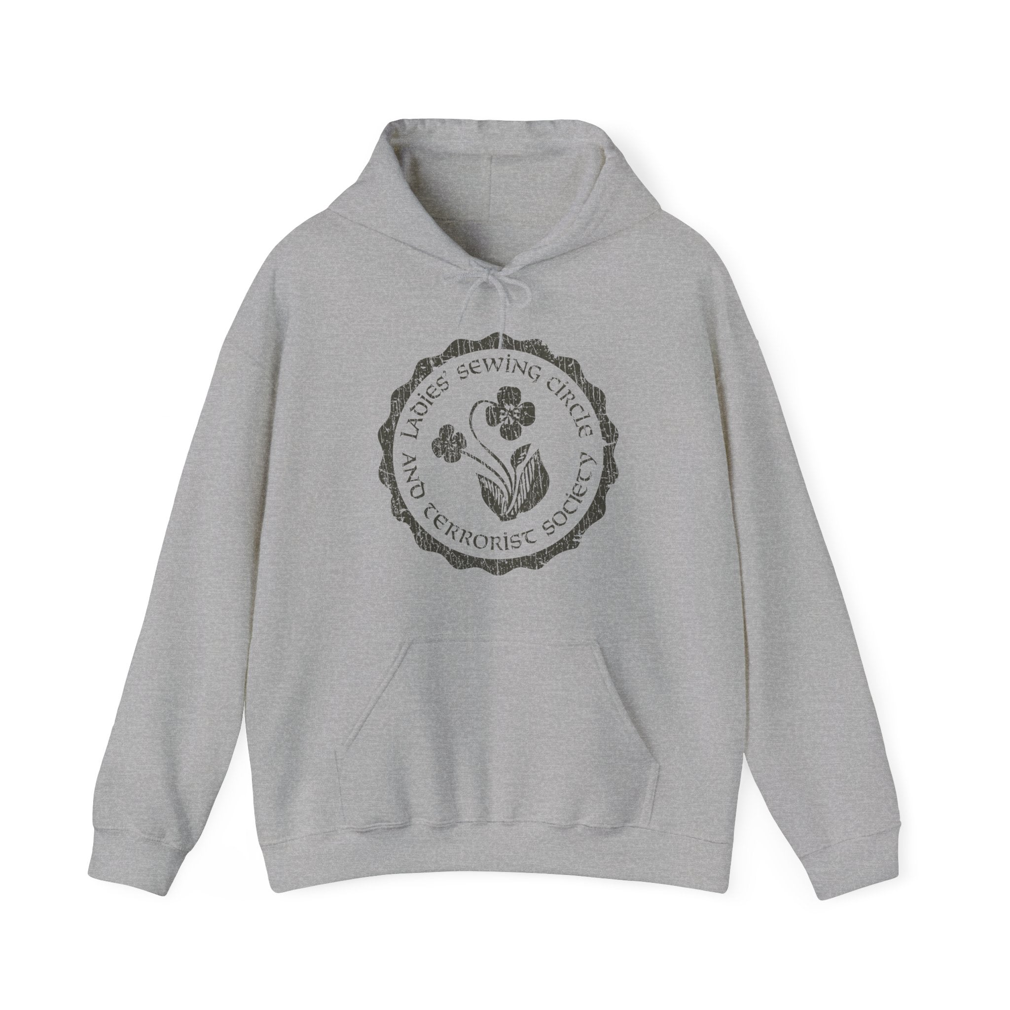 Ladies Sewing Circle and Terrorist Society 1974 Vintage Men's Hoodie