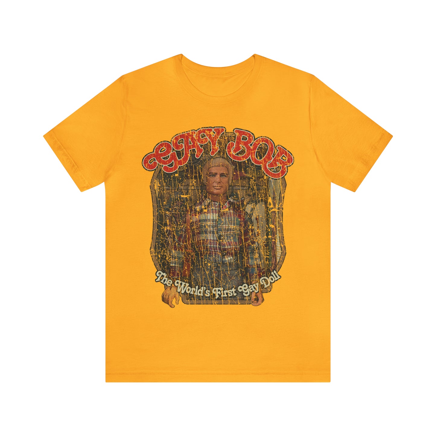 Gay Bob Doll 1977 Vintage Men's T-Shirt