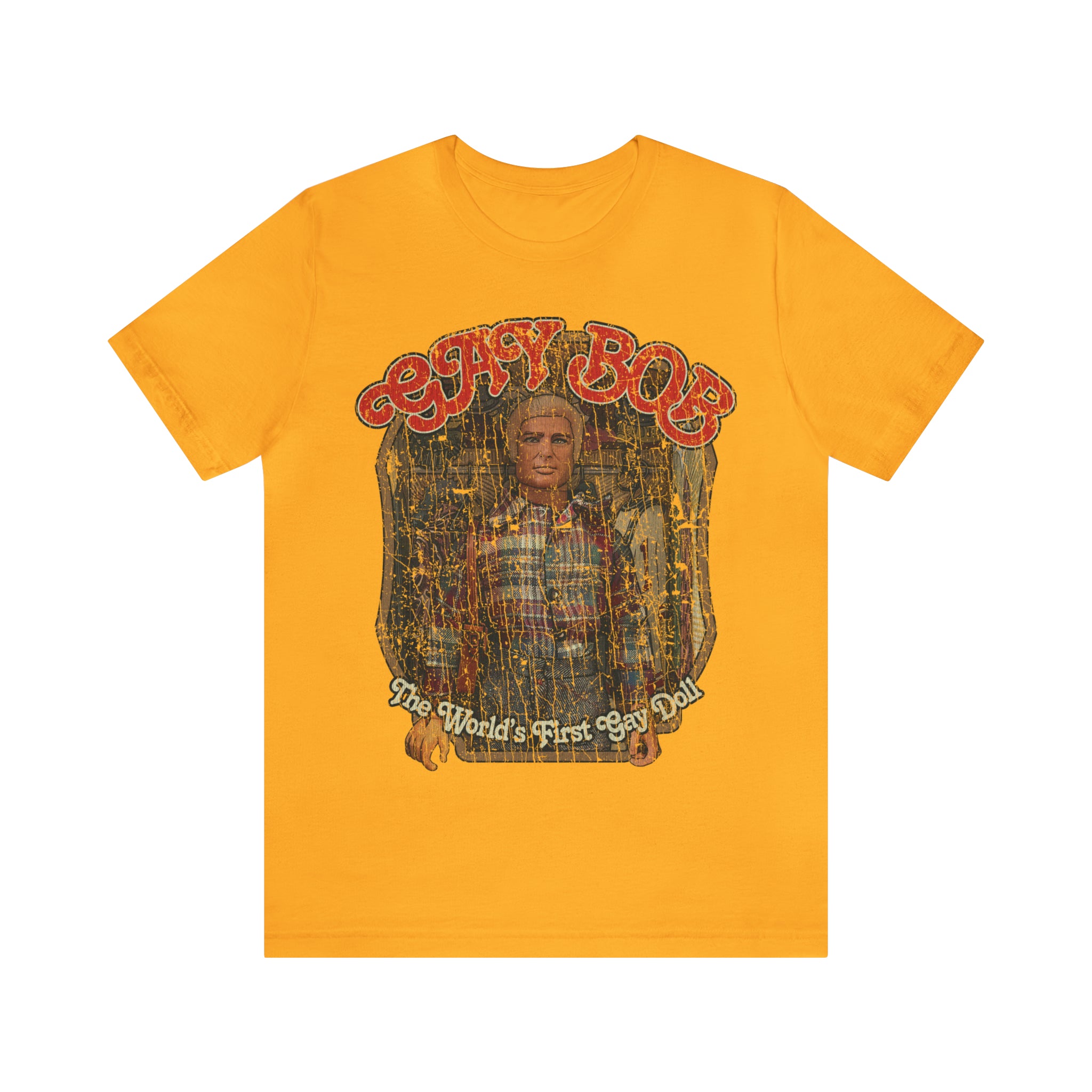 Gay Bob Doll 1977 Vintage Men's T-Shirt