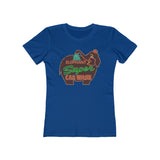 Elephant Super Car Wash 1956 Vintage Women's T-Shirt