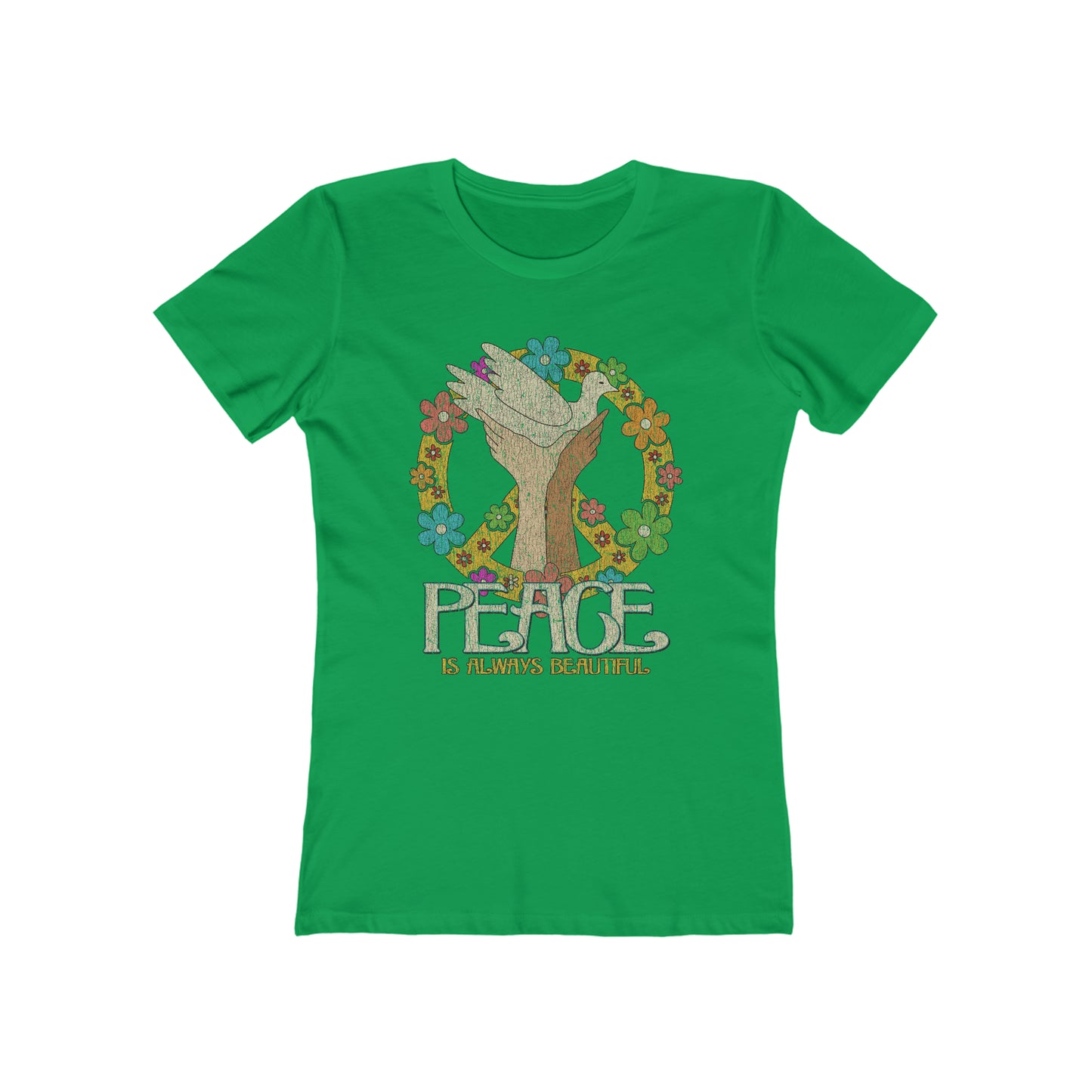 Peace is Always Beautiful 1963 Vintage Women's T-Shirt