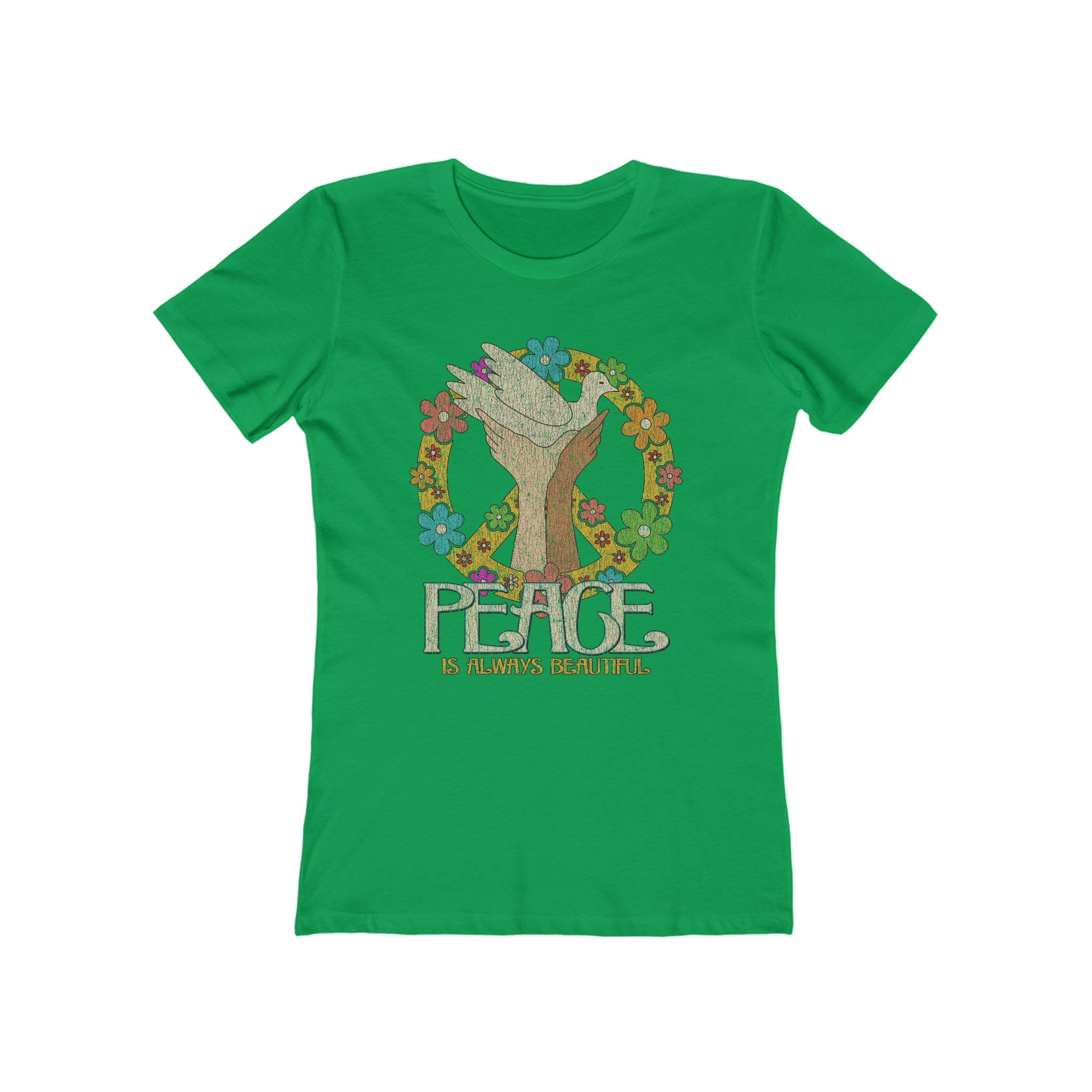 Peace is Always Beautiful 1963 Vintage Women's T-Shirt