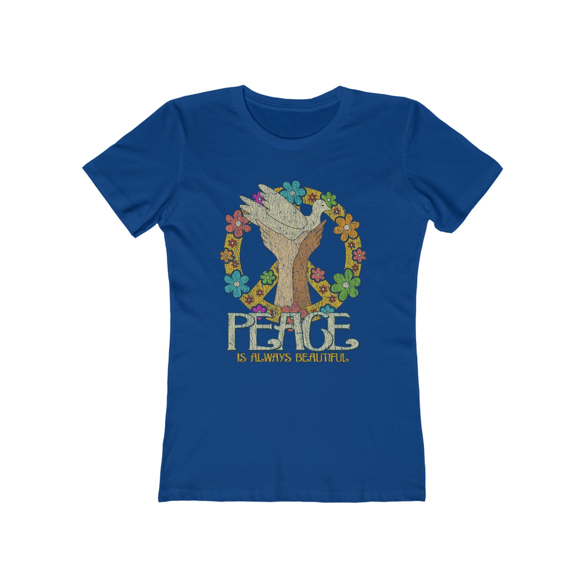 Peace is Always Beautiful 1963 Vintage Women's T-Shirt