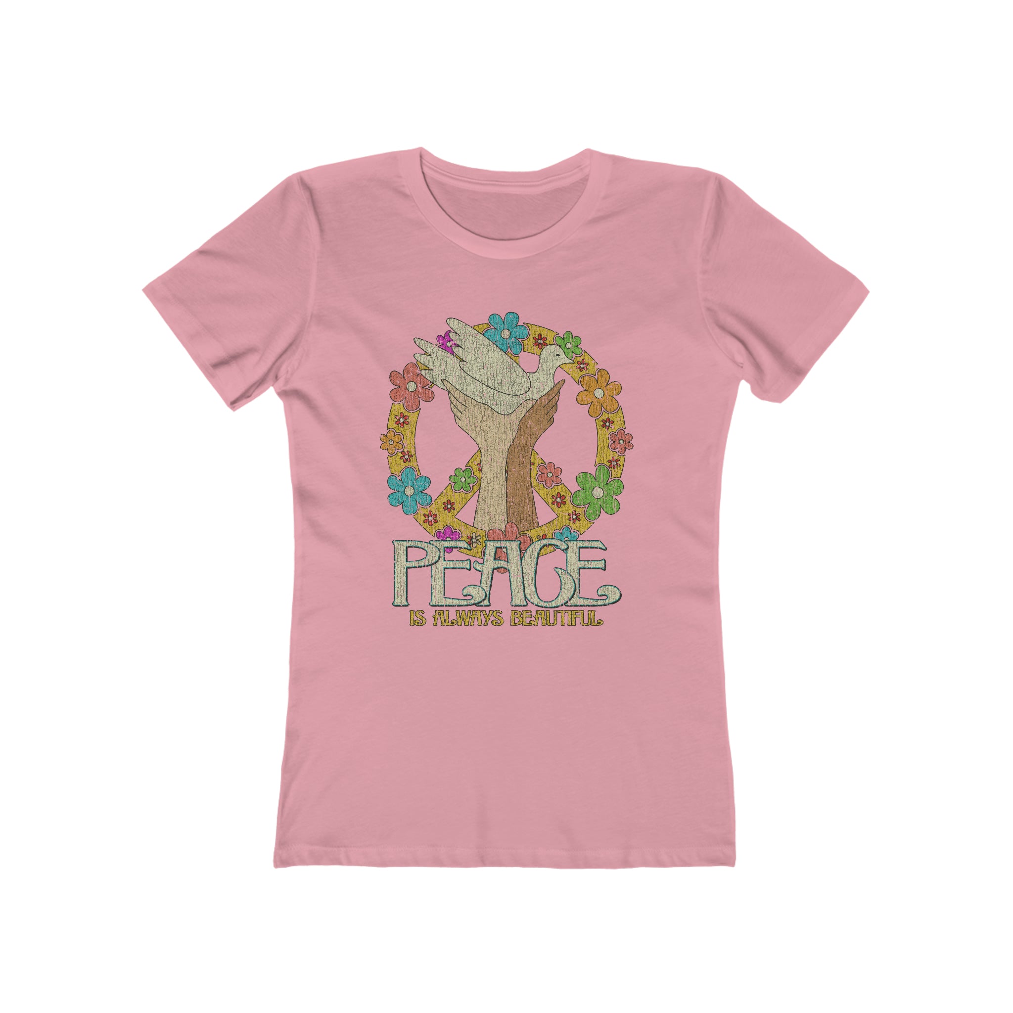 Peace is Always Beautiful 1963 Vintage Women's T-Shirt