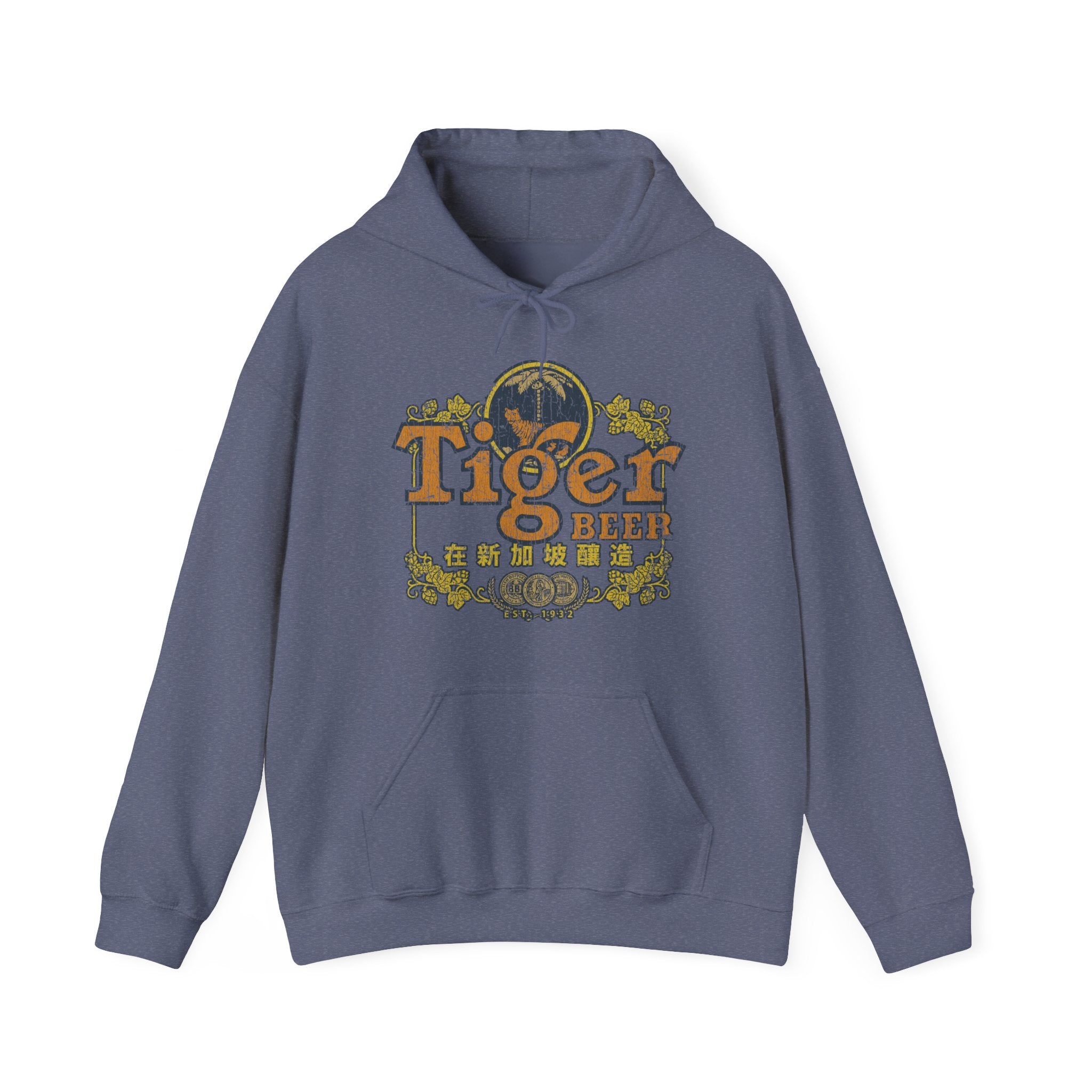 Tiger Beer Singapore 1932 Vintage Men's Hoodie