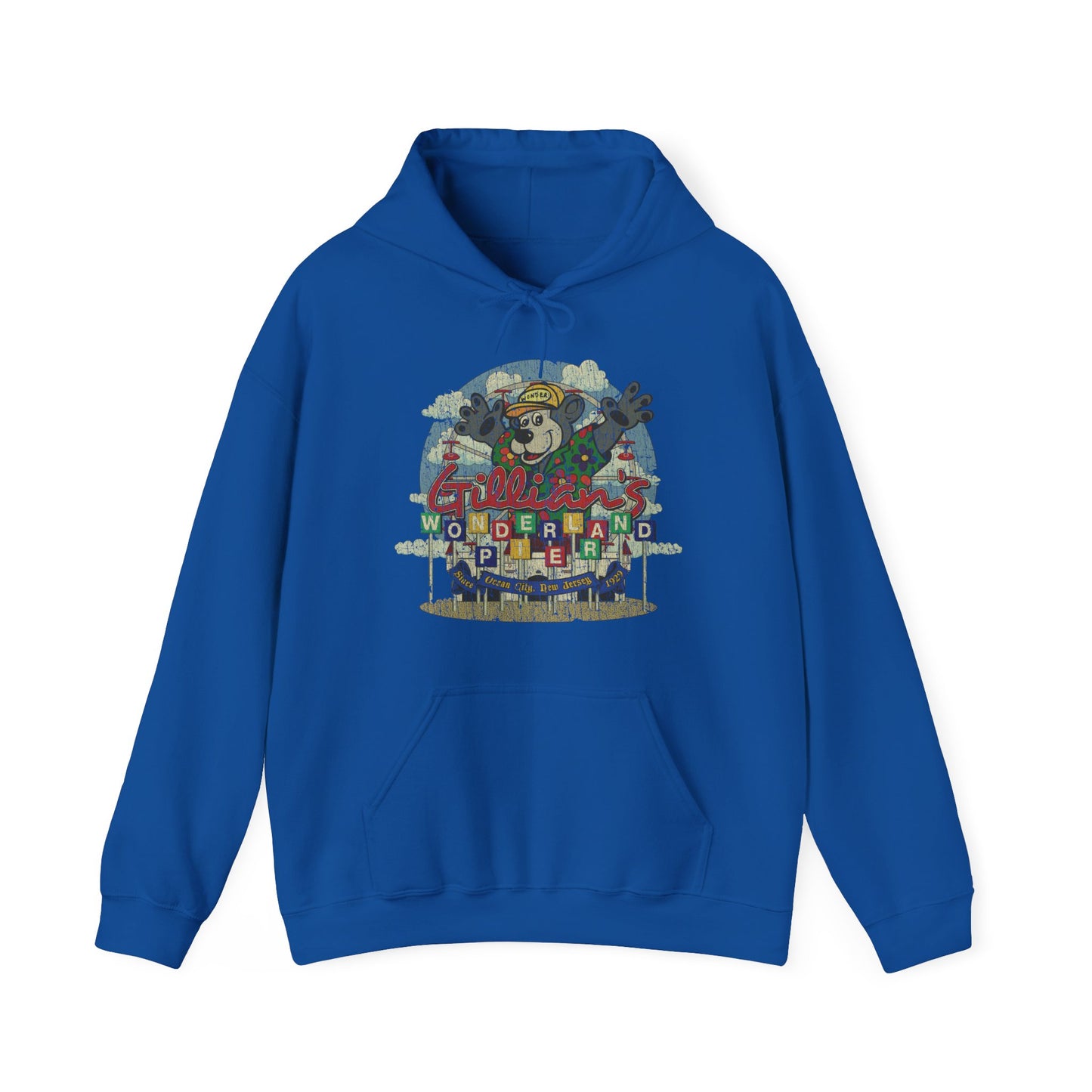 Gillian’s Wonderland Pier 1929 Vintage Men's Hoodie