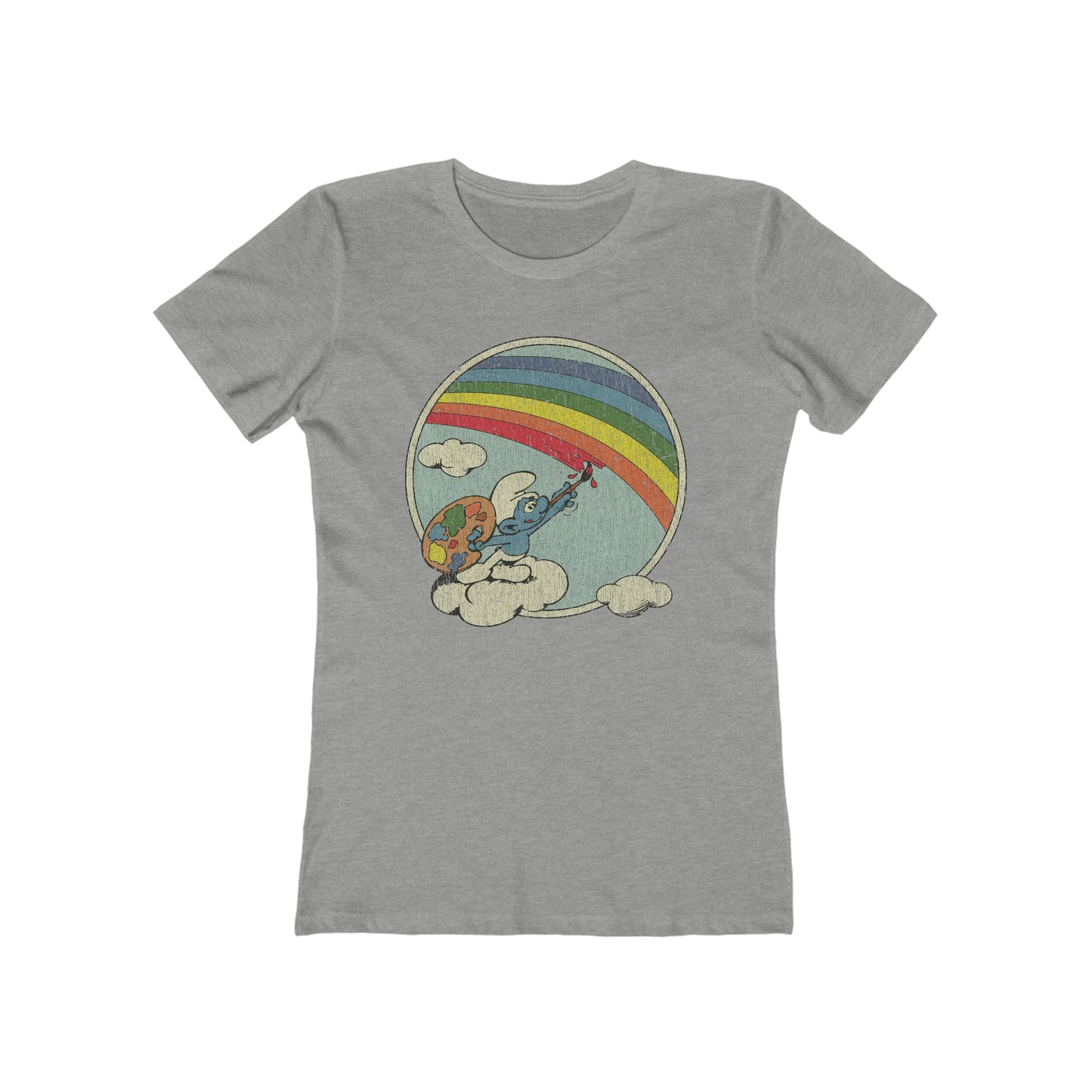 Paint Your Own Rainbows 1982 Vintage Women's T-Shirt