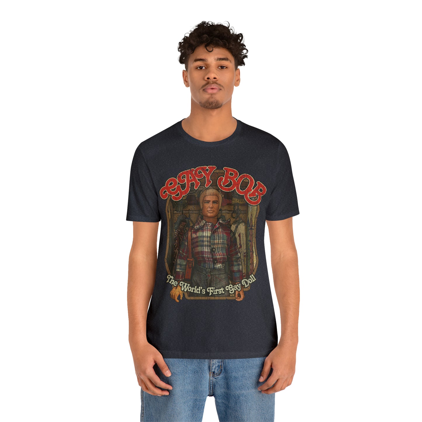 Gay Bob Doll 1977 Vintage Men's T-Shirt