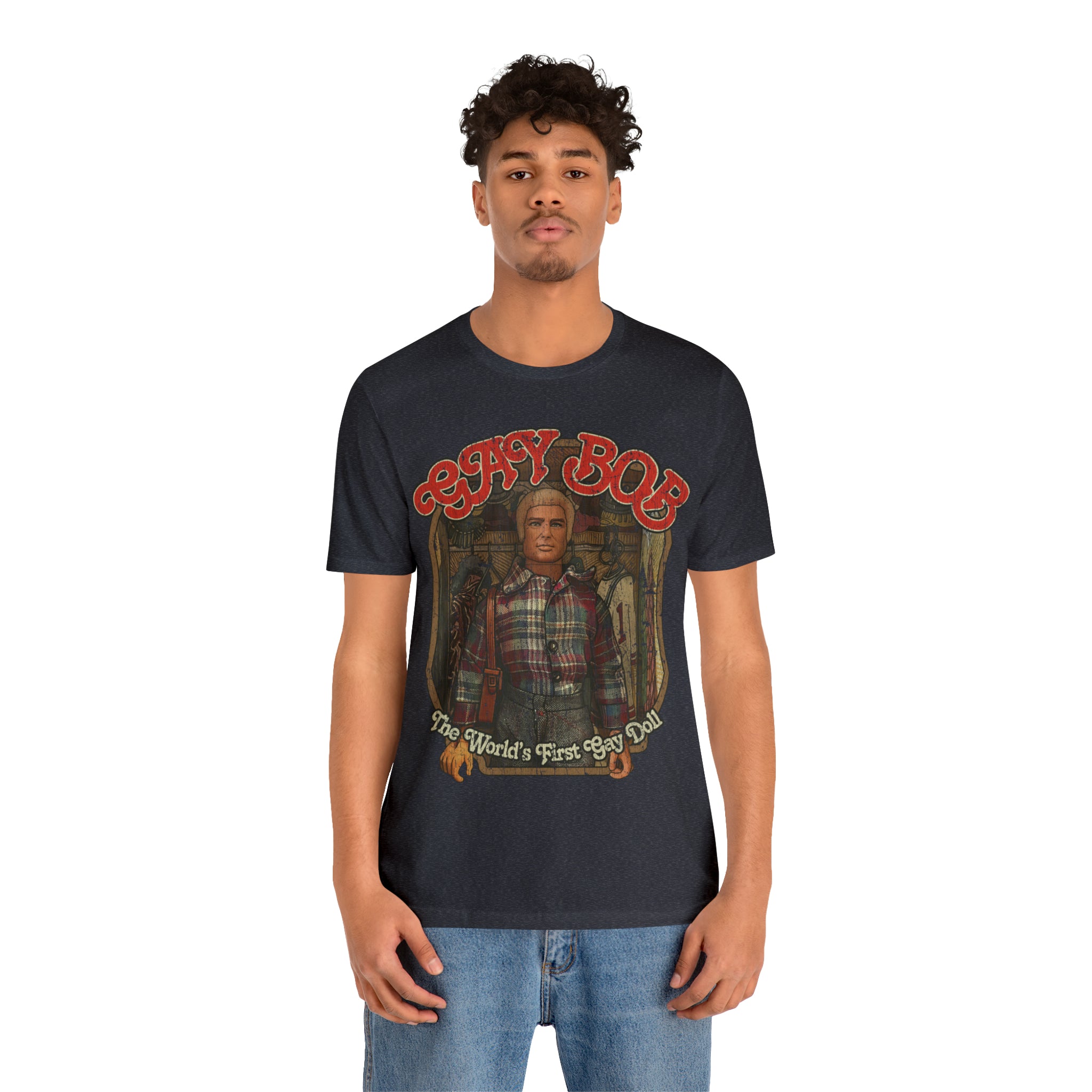 Gay Bob Doll 1977 Vintage Men's T-Shirt