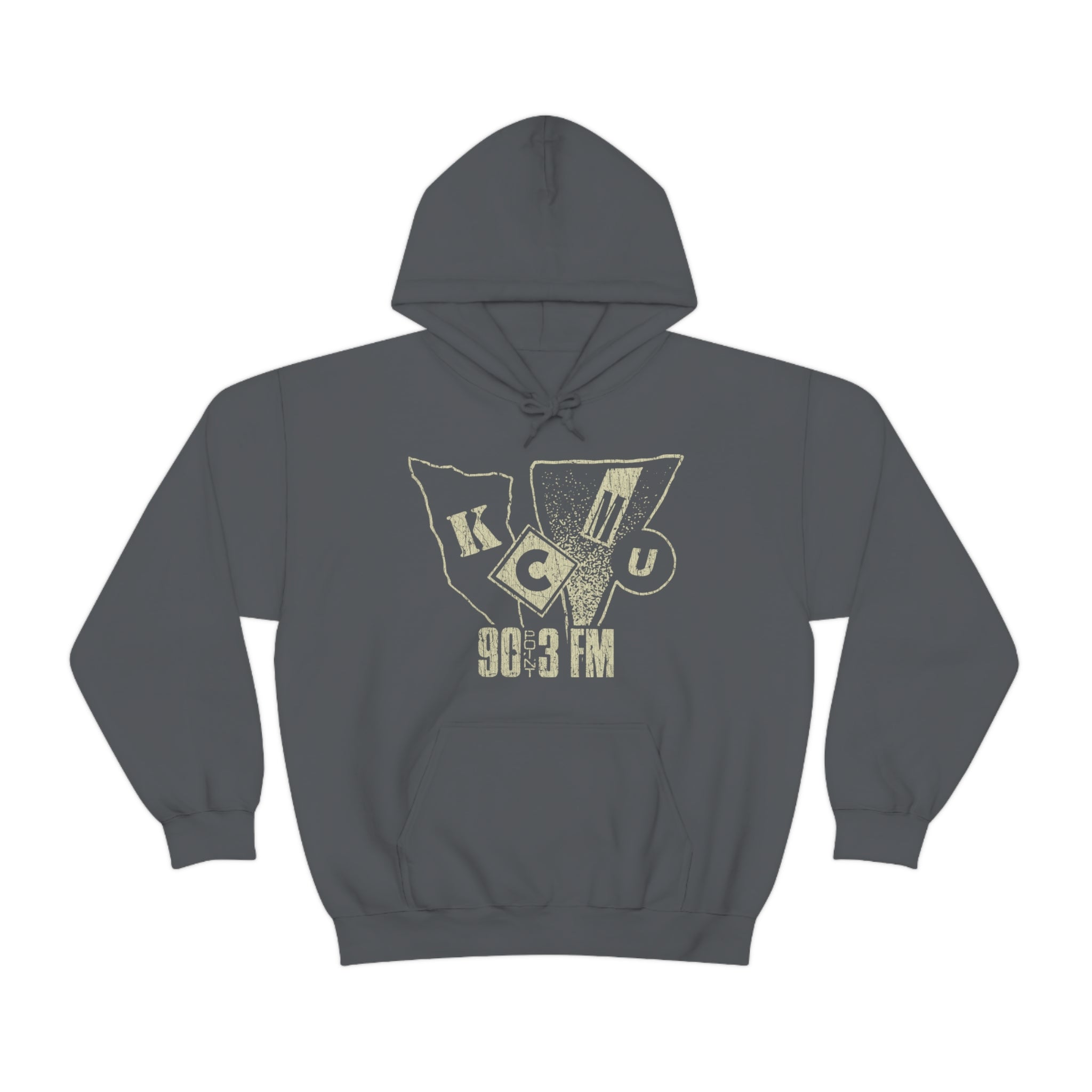 KCMU 90.3 FM Seattle 1972 Vintage Men's Hoodie