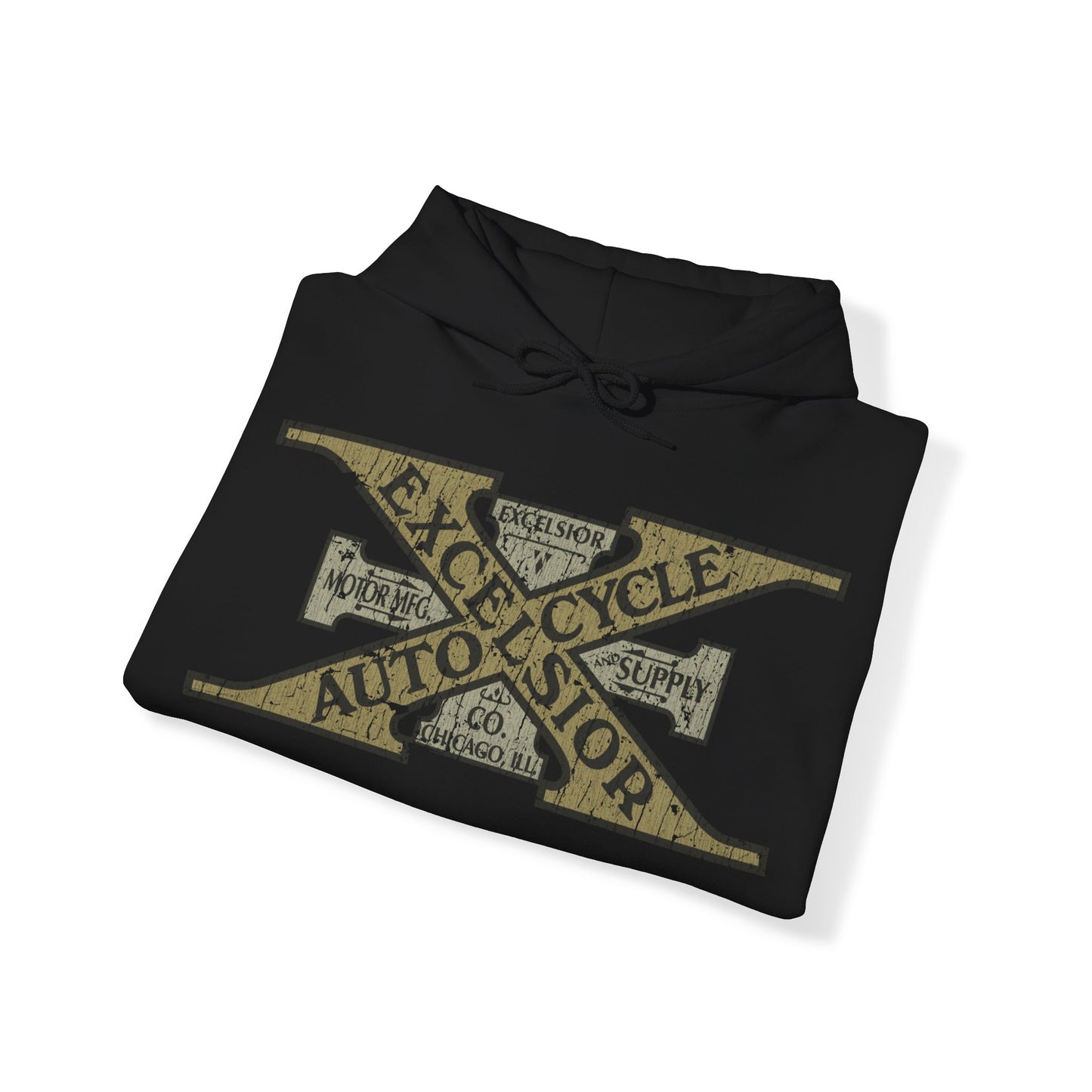 Excelsior Auto Cycle 1907 Vintage Men's Hoodie