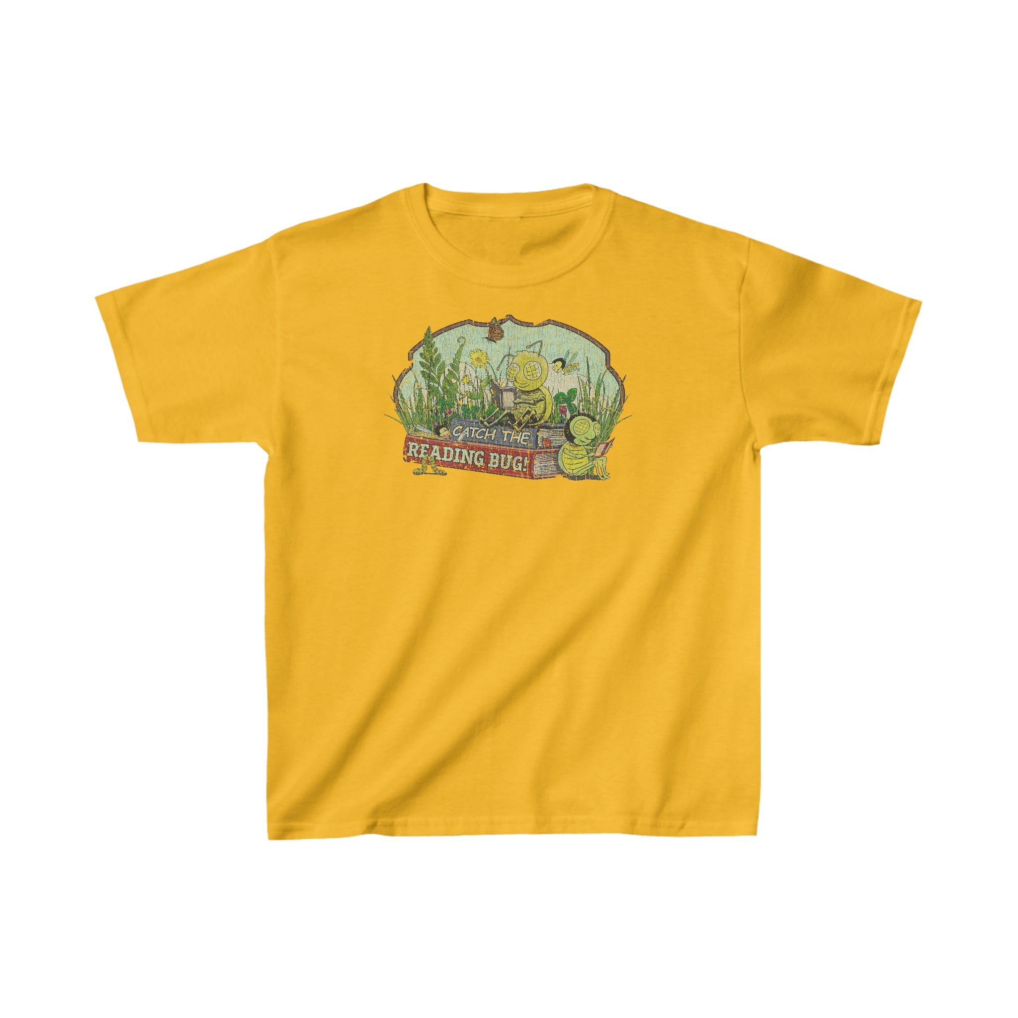 Catch The Reading Bug 2002 Vintage Kid's T-Shirt