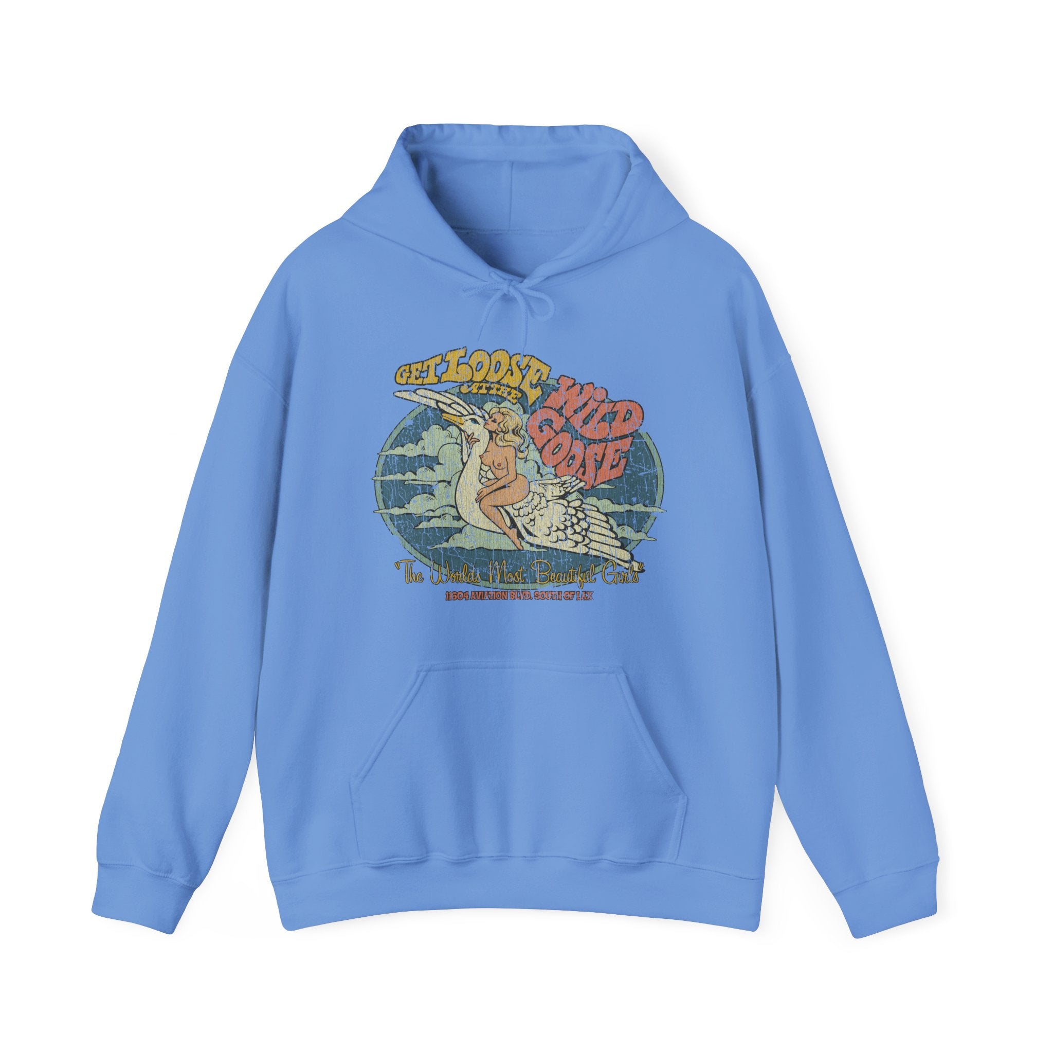 Get Loose at The Wild Goose 1966 Vintage Men's Hoodie