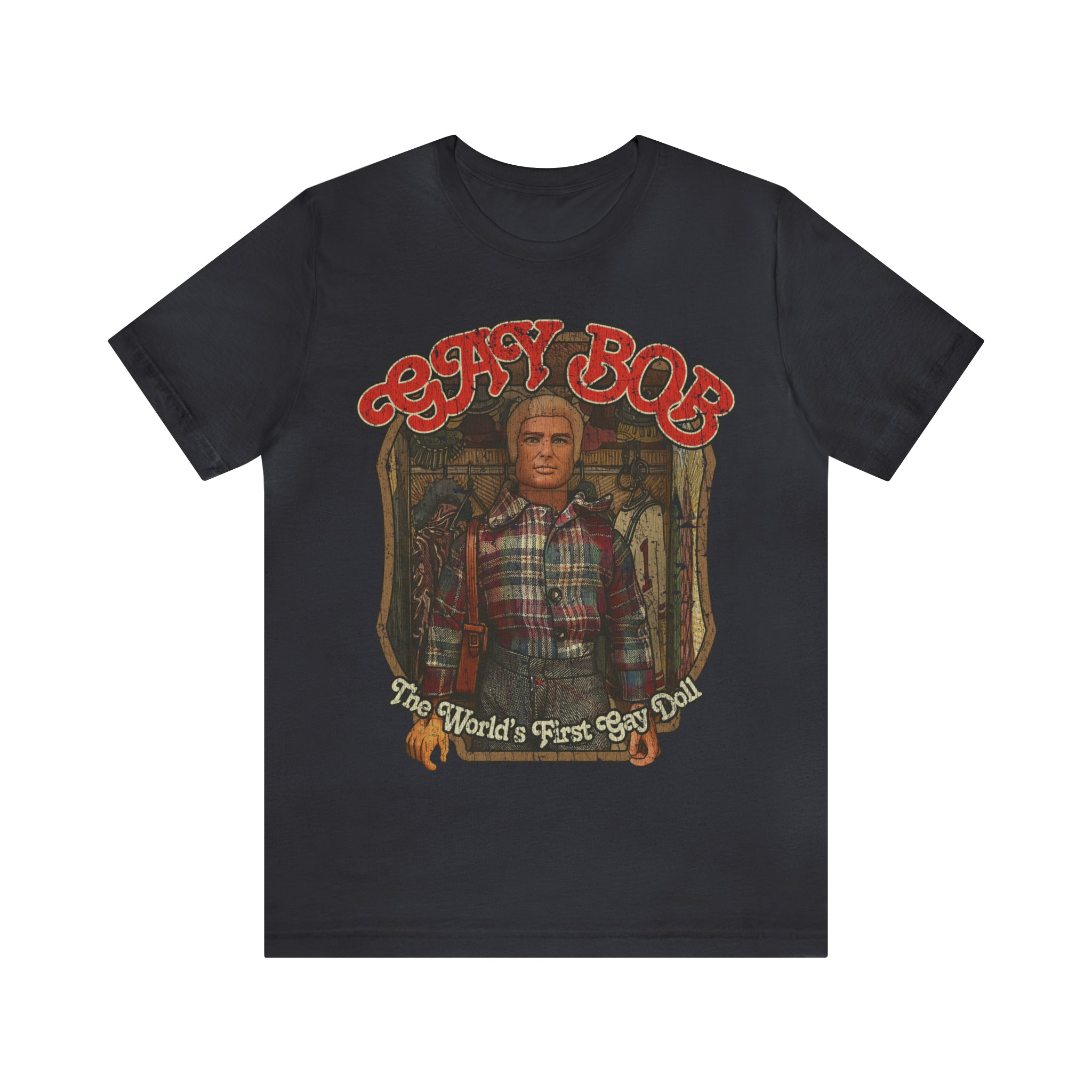 Gay Bob Doll 1977 Vintage Men's T-Shirt
