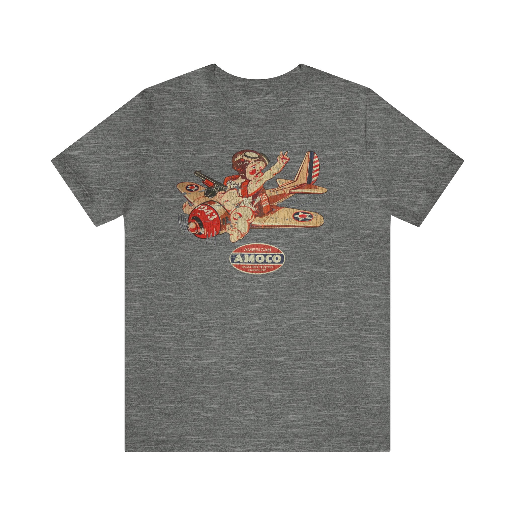 Amoco Aviation Fuel 1943 Vintage Men's T-Shirt