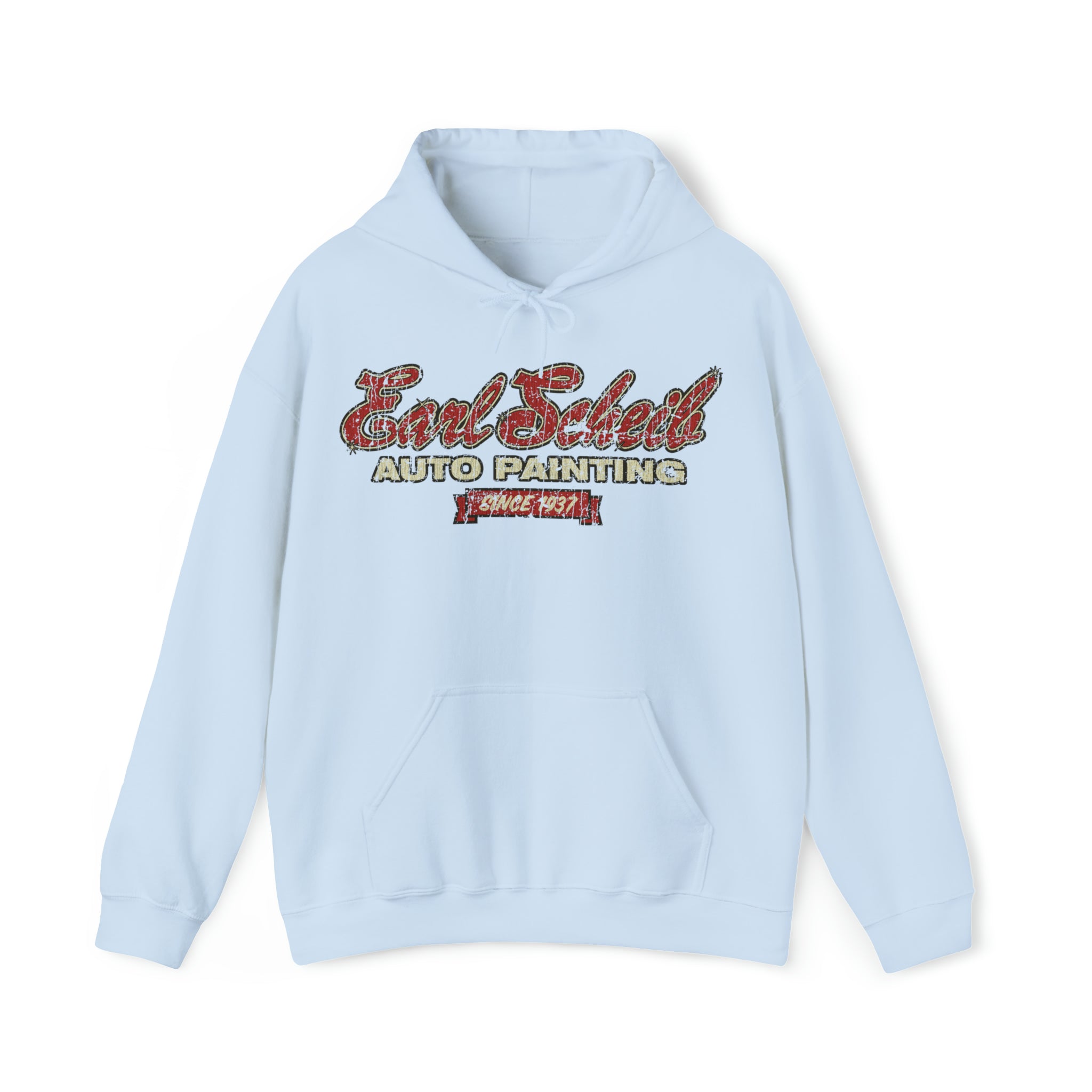 Earl Scheib Auto Painting 1937 Vintage Men's Hoodie