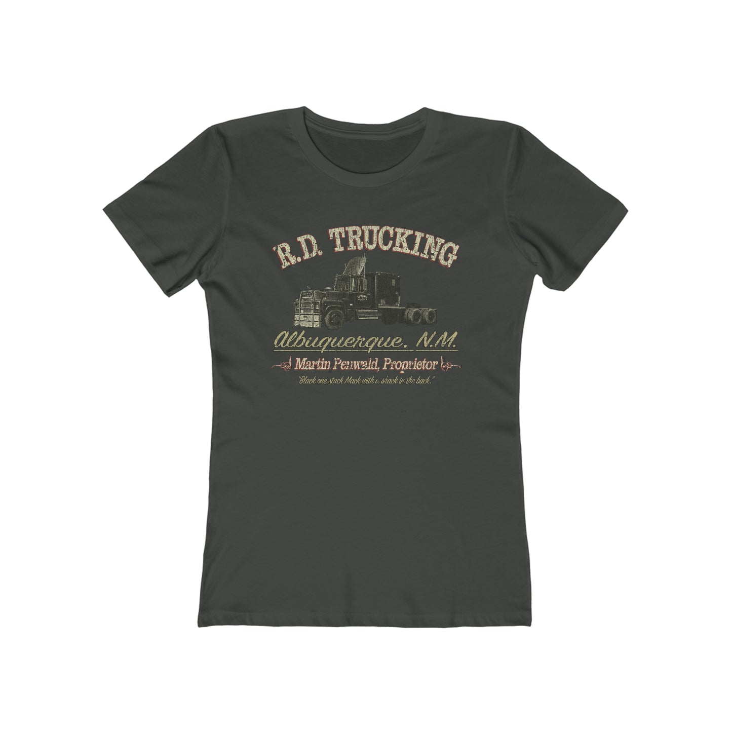 R.D. Trucking 1978 Vintage Women's T-Shirt