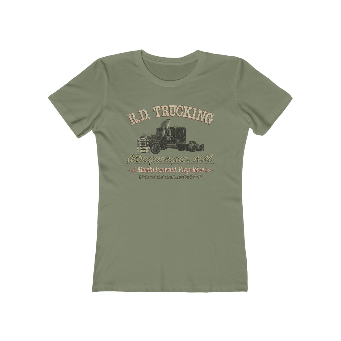 R.D. Trucking 1978 Vintage Women's T-Shirt