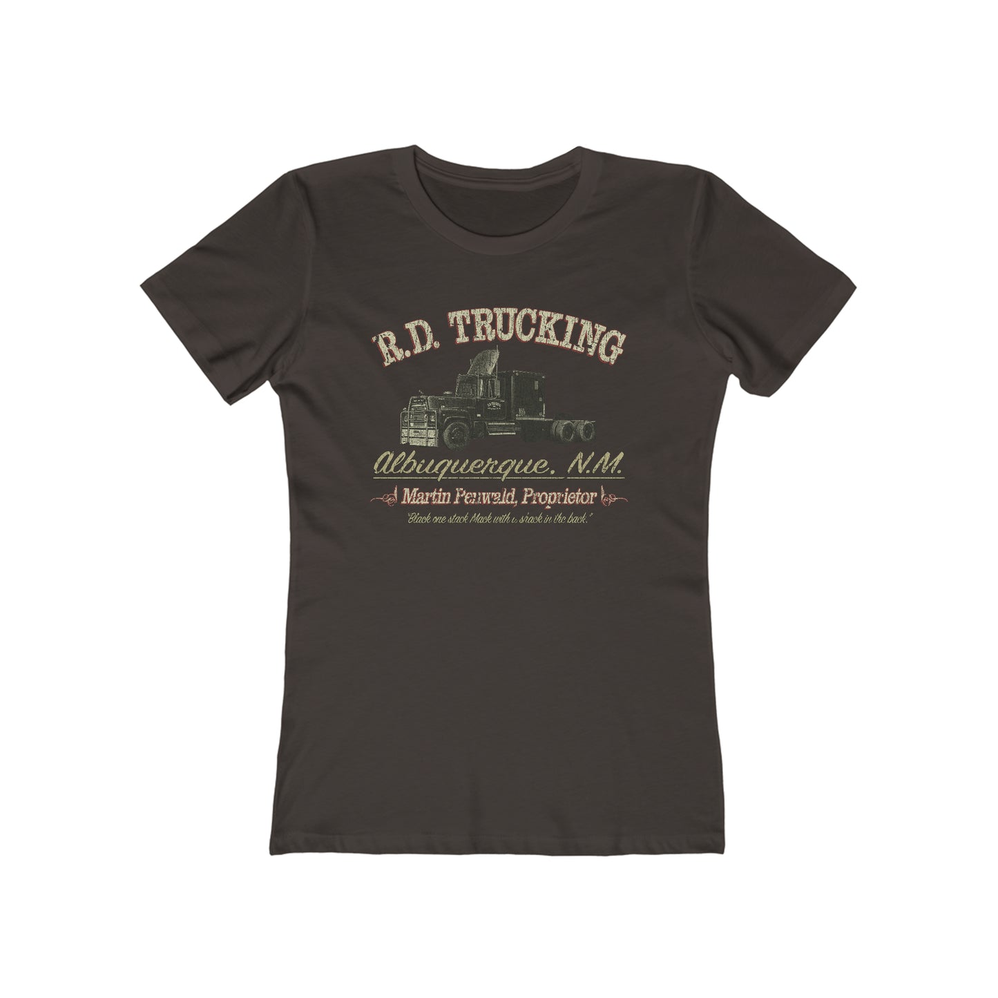 R.D. Trucking 1978 Vintage Women's T-Shirt
