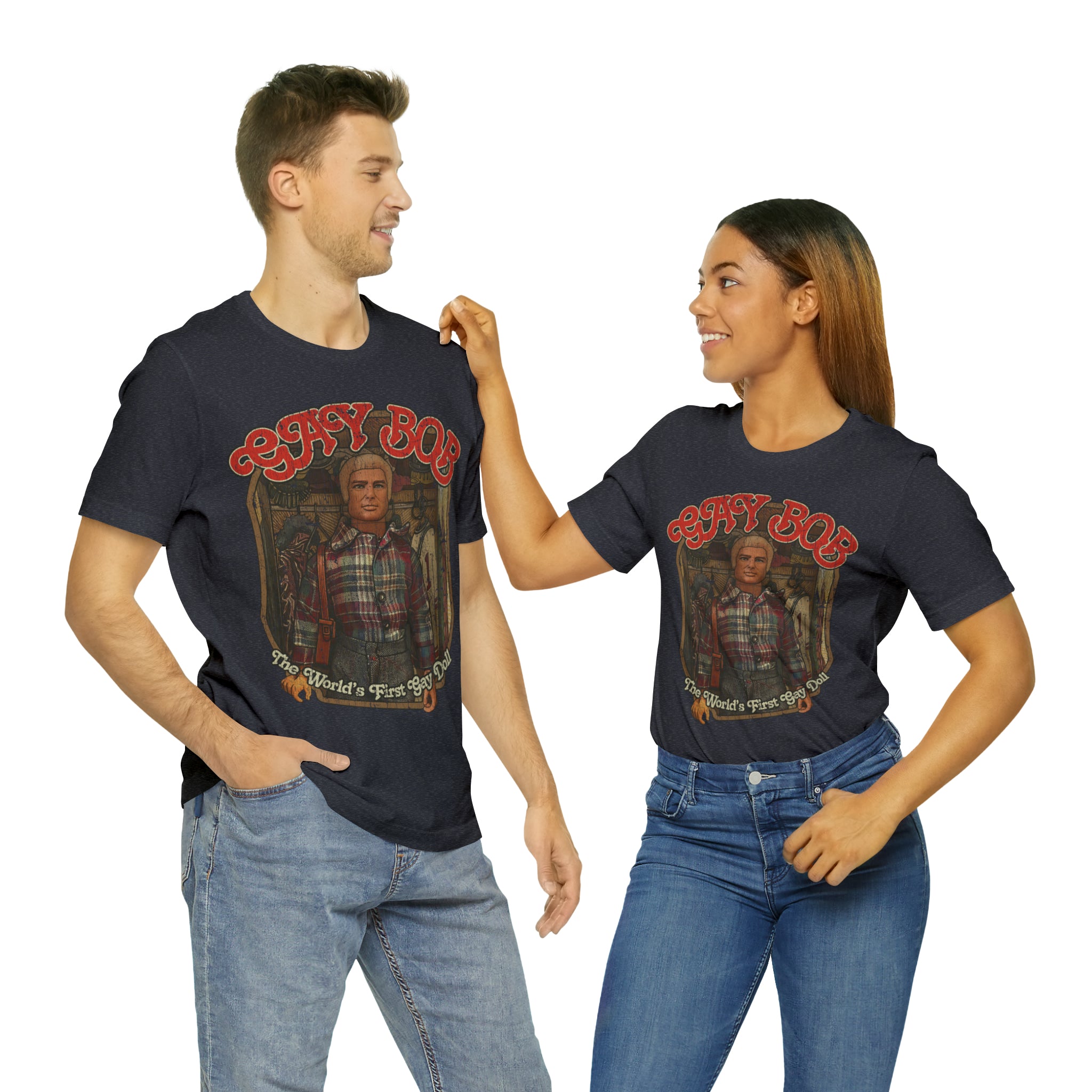 Gay Bob Doll 1977 Vintage Men's T-Shirt