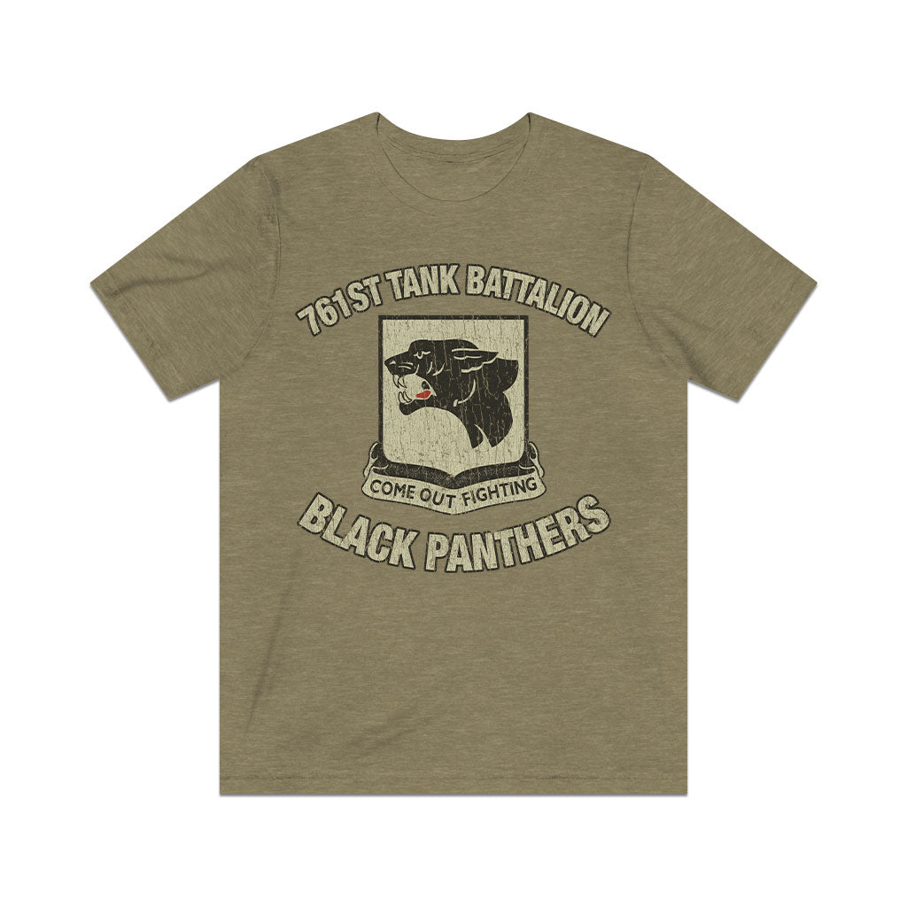 761st Tank Battalion Black Panthers 1942 Vintage Men's T-Shirt