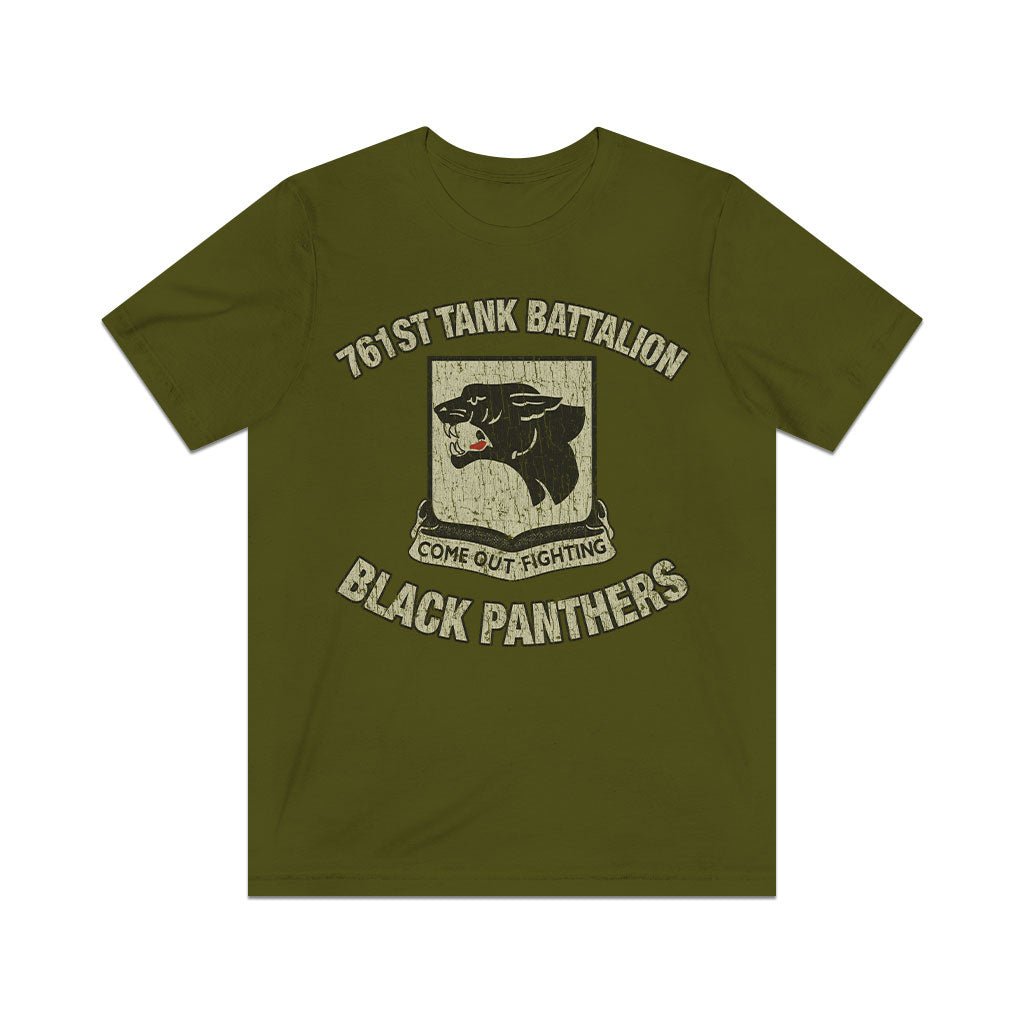 761st Tank Battalion Black Panthers 1942 Vintage Men's T-Shirt
