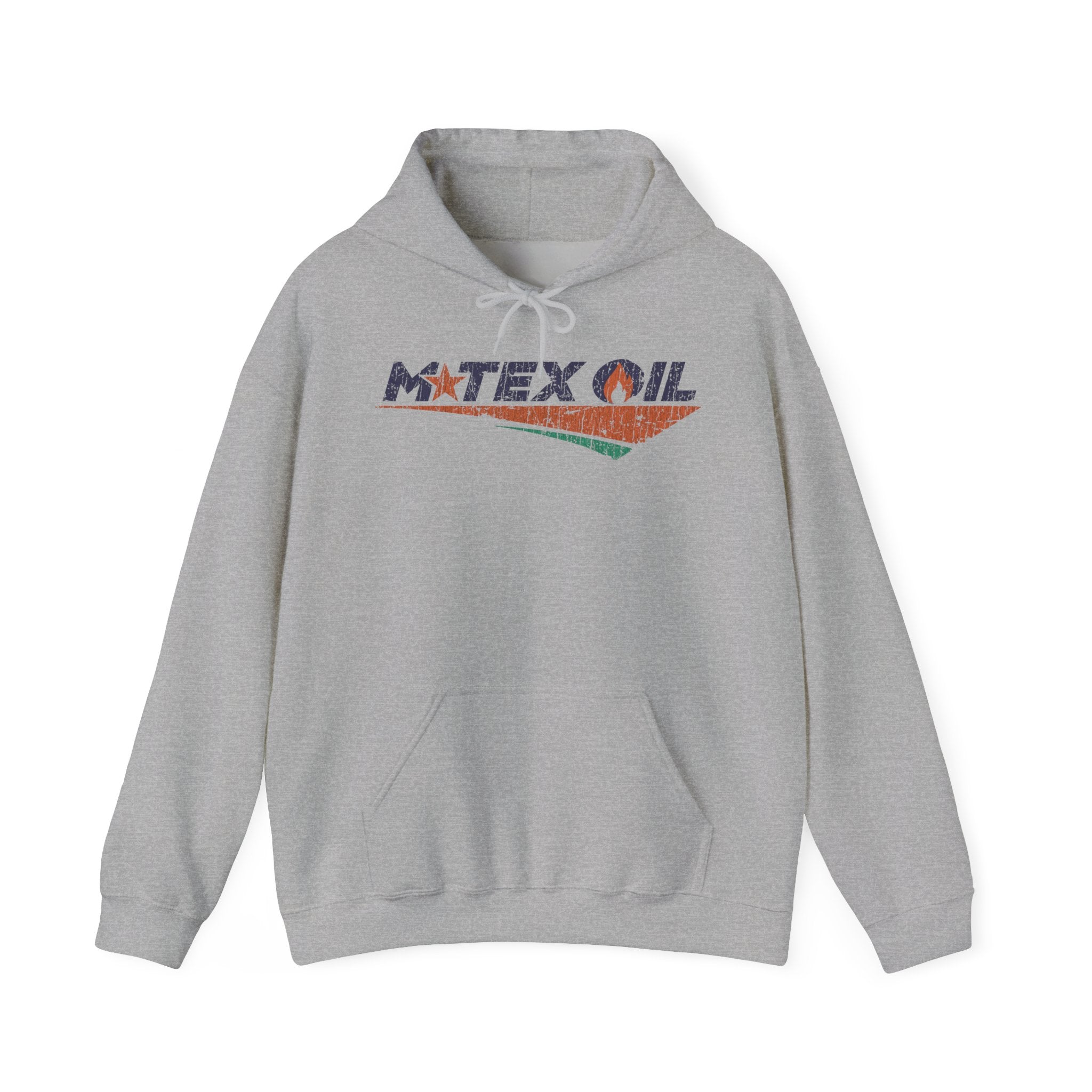 M-Tex Oil Company 1985 Vintage Men's Hoodie
