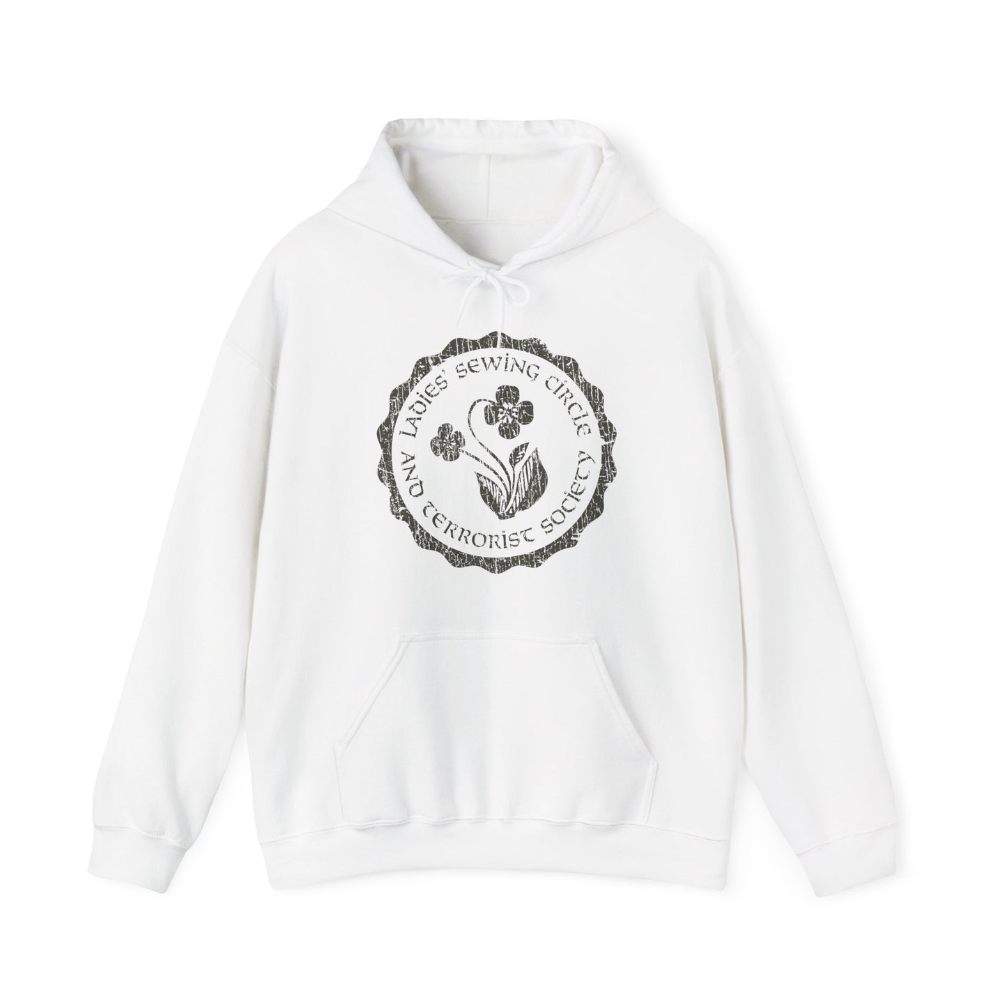 Ladies Sewing Circle and Terrorist Society 1974 Vintage Men's Hoodie