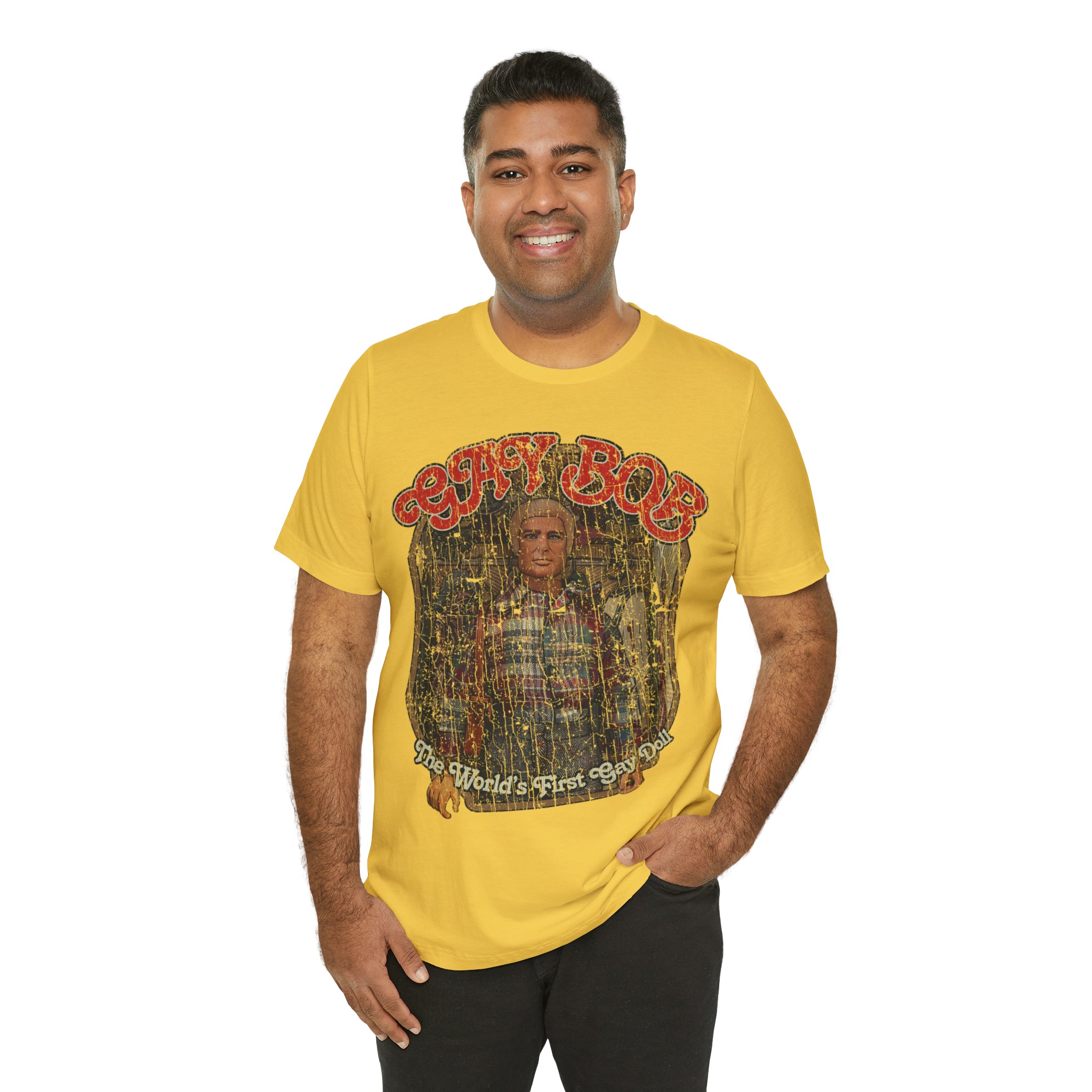Gay Bob Doll 1977 Vintage Men's T-Shirt