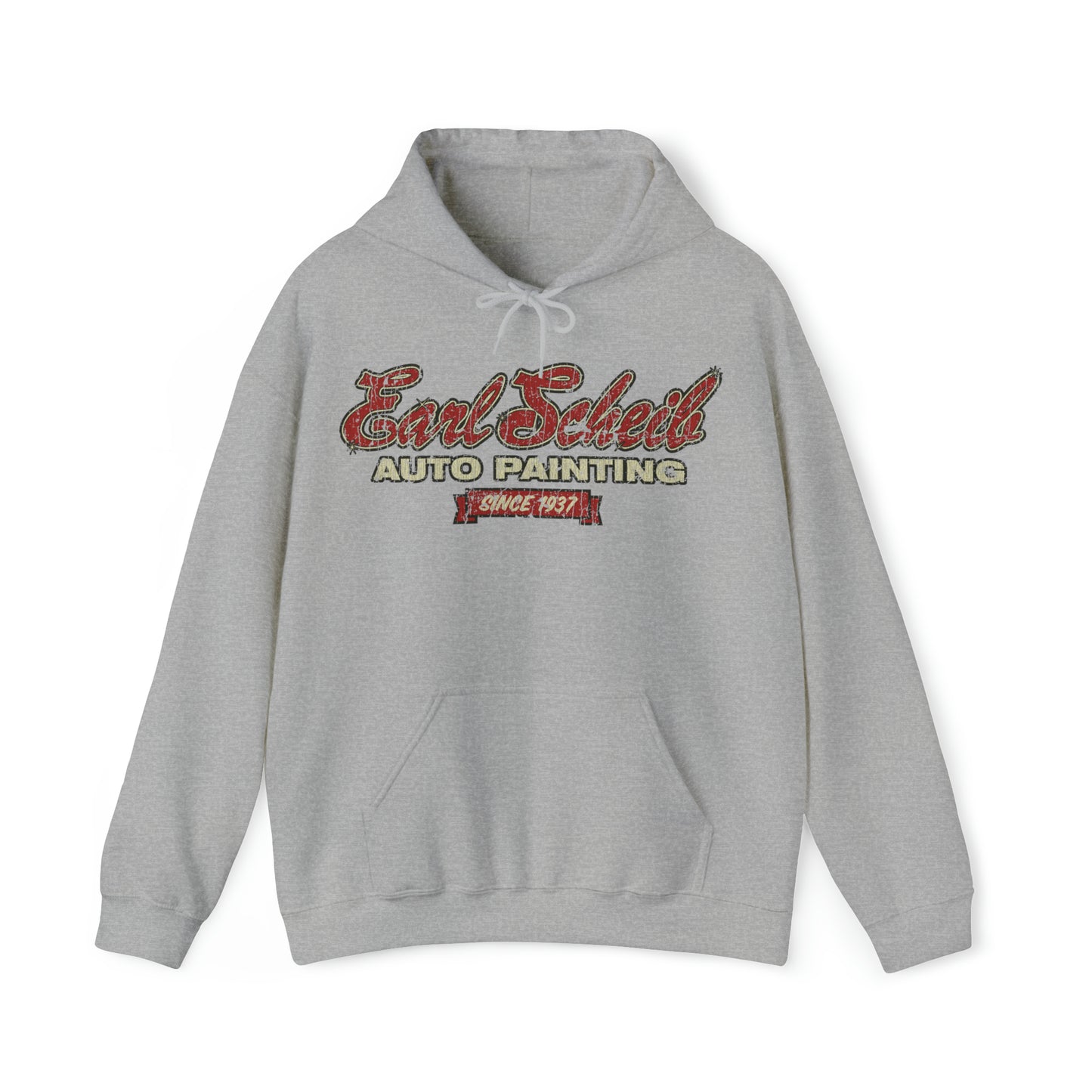Earl Scheib Auto Painting 1937 Vintage Men's Hoodie