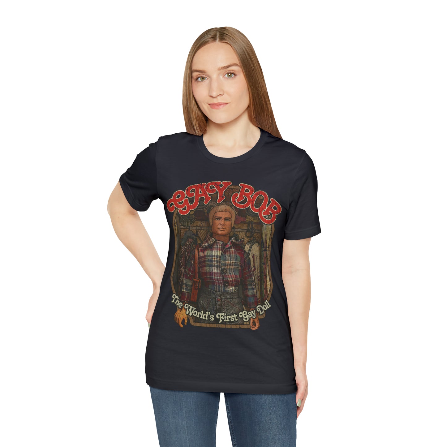 Gay Bob Doll 1977 Vintage Men's T-Shirt