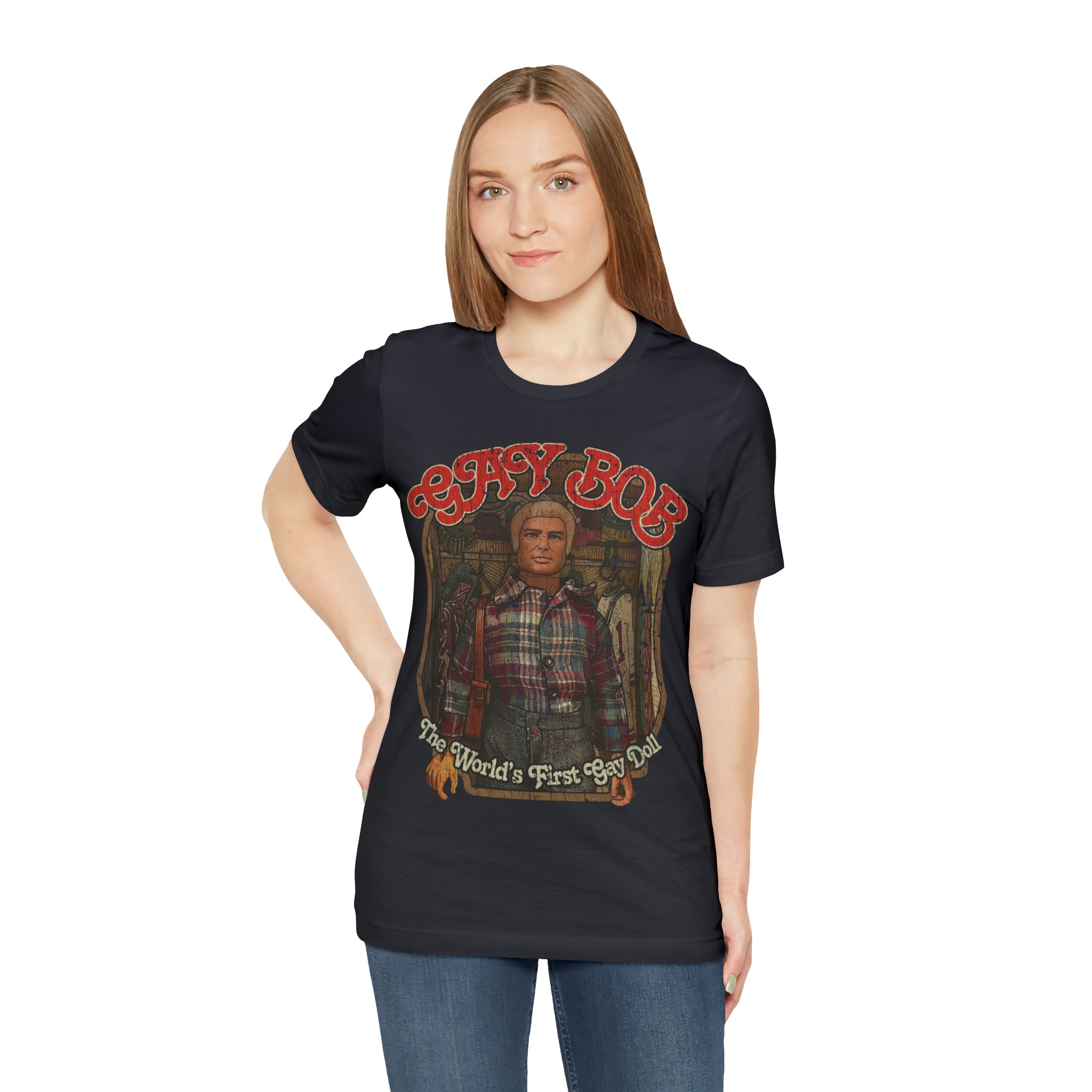 Gay Bob Doll 1977 Vintage Men's T-Shirt