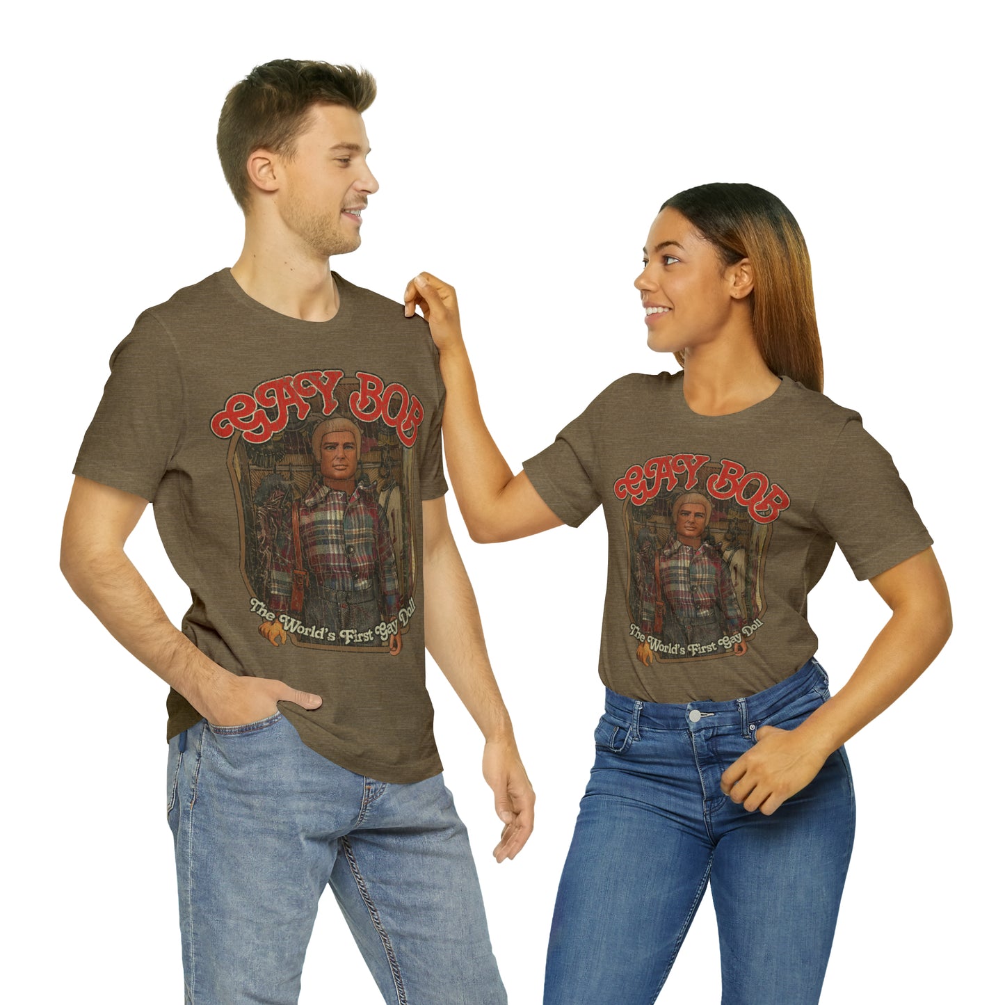 Gay Bob Doll 1977 Vintage Men's T-Shirt