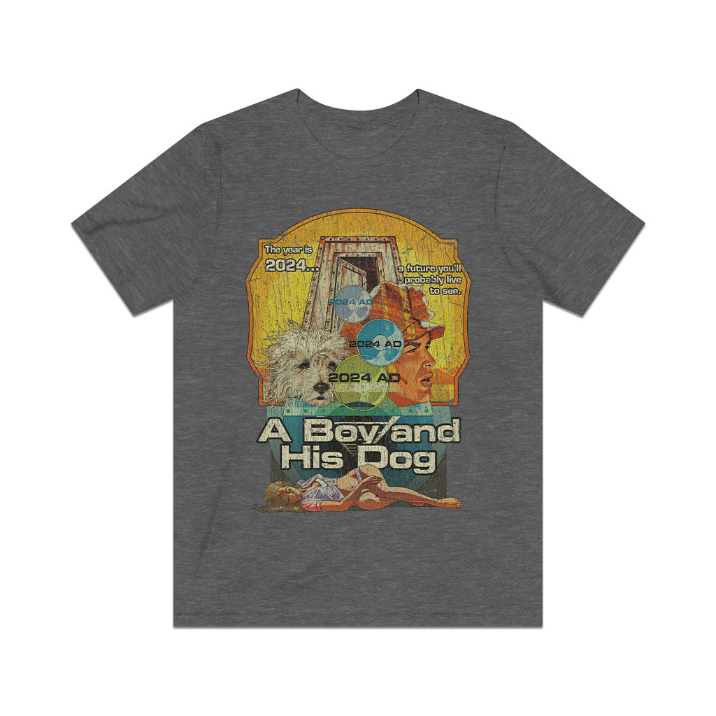 A Boy and His Dog 1975 Vintage Men's T-Shirt