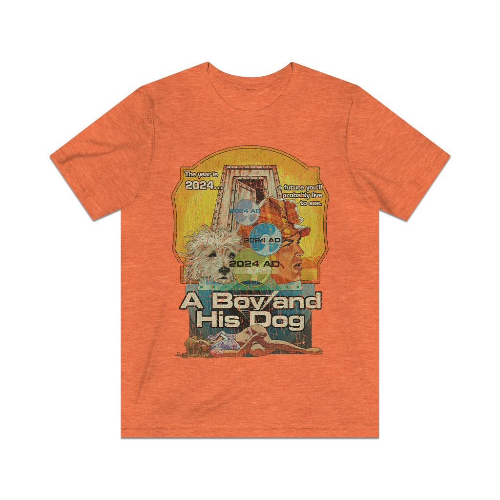 A Boy and His Dog 1975 Vintage Men's T-Shirt