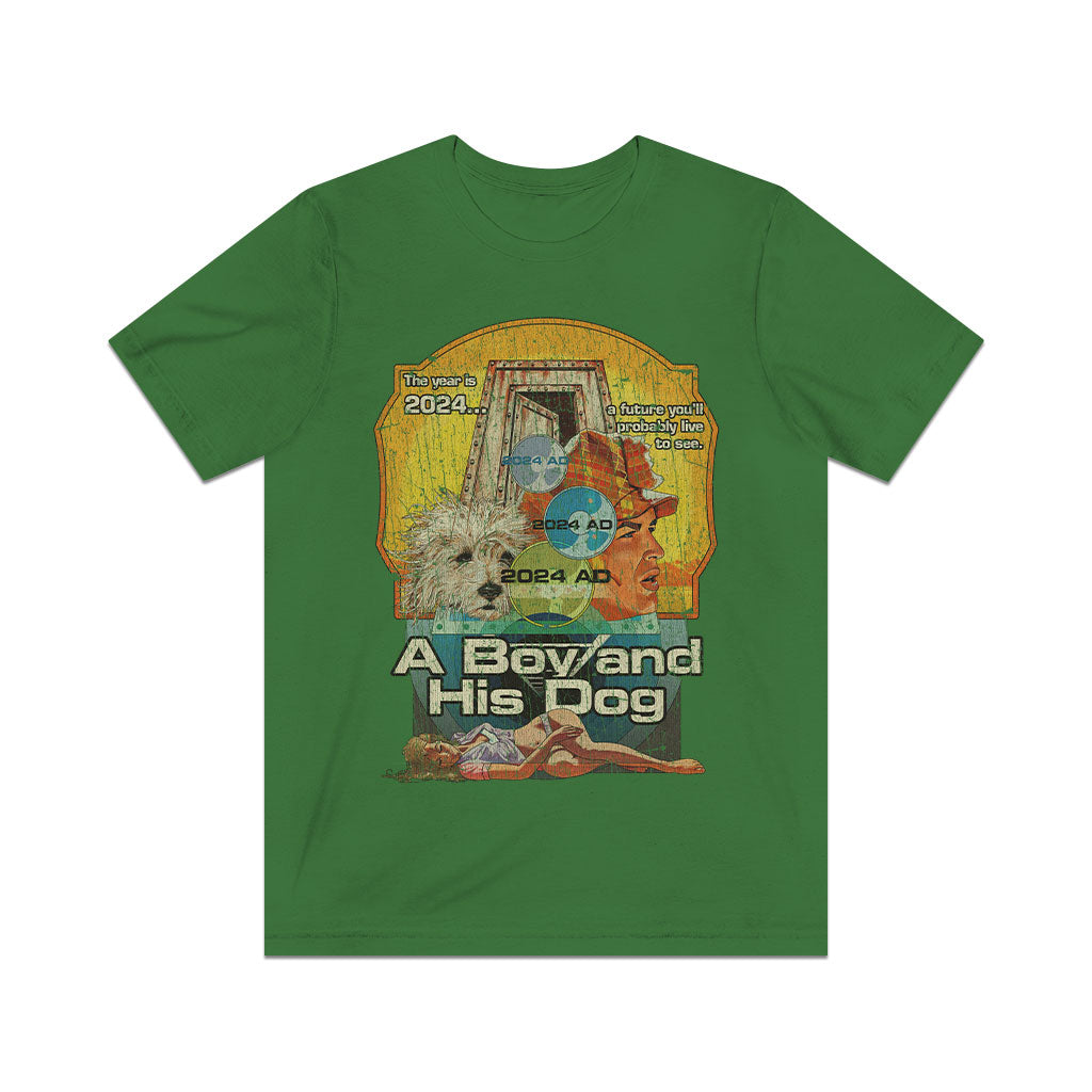 A Boy and His Dog 1975 Vintage Men's T-Shirt