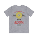 Absolute Bagels NYC 1990 Vintage Men's T-Shirt