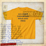 All Good Things Are Wild And Free 1976 Vintage Kid's T-Shirt