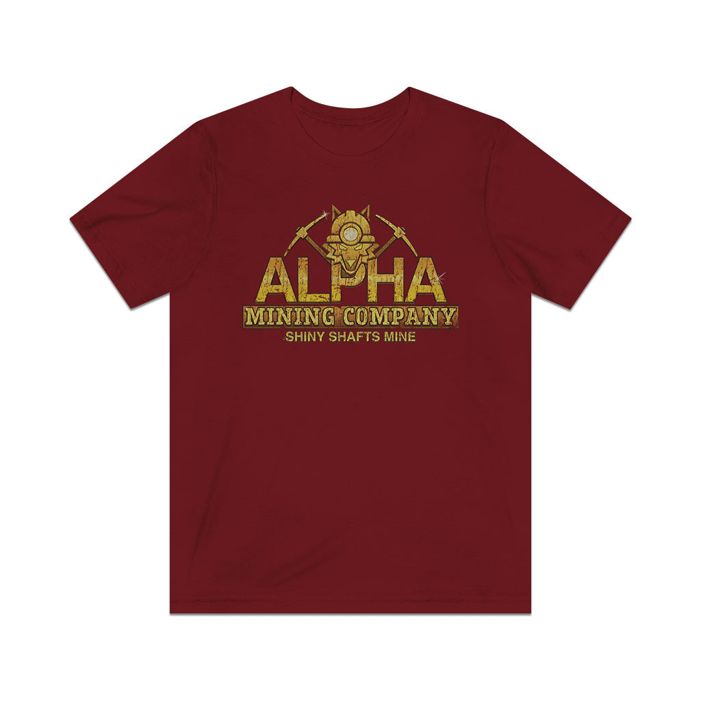 Alpha Mining Company 2025 Vintage Men's T-Shirt