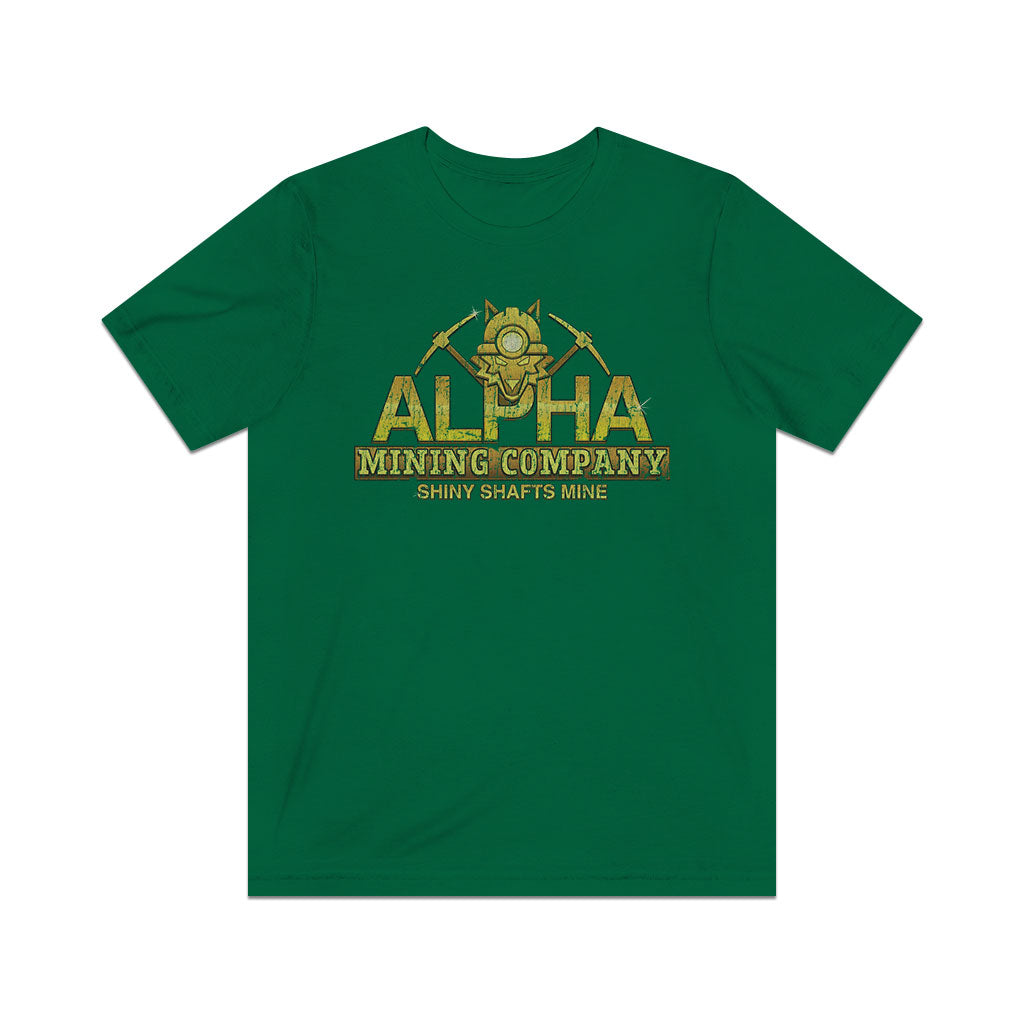 Alpha Mining Company 2025 Vintage Men's T-Shirt