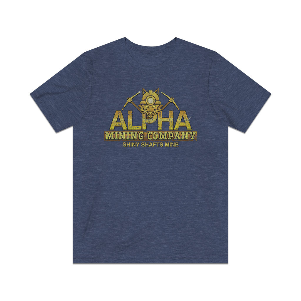 Alpha Mining Company 2025 Vintage Men's T-Shirt