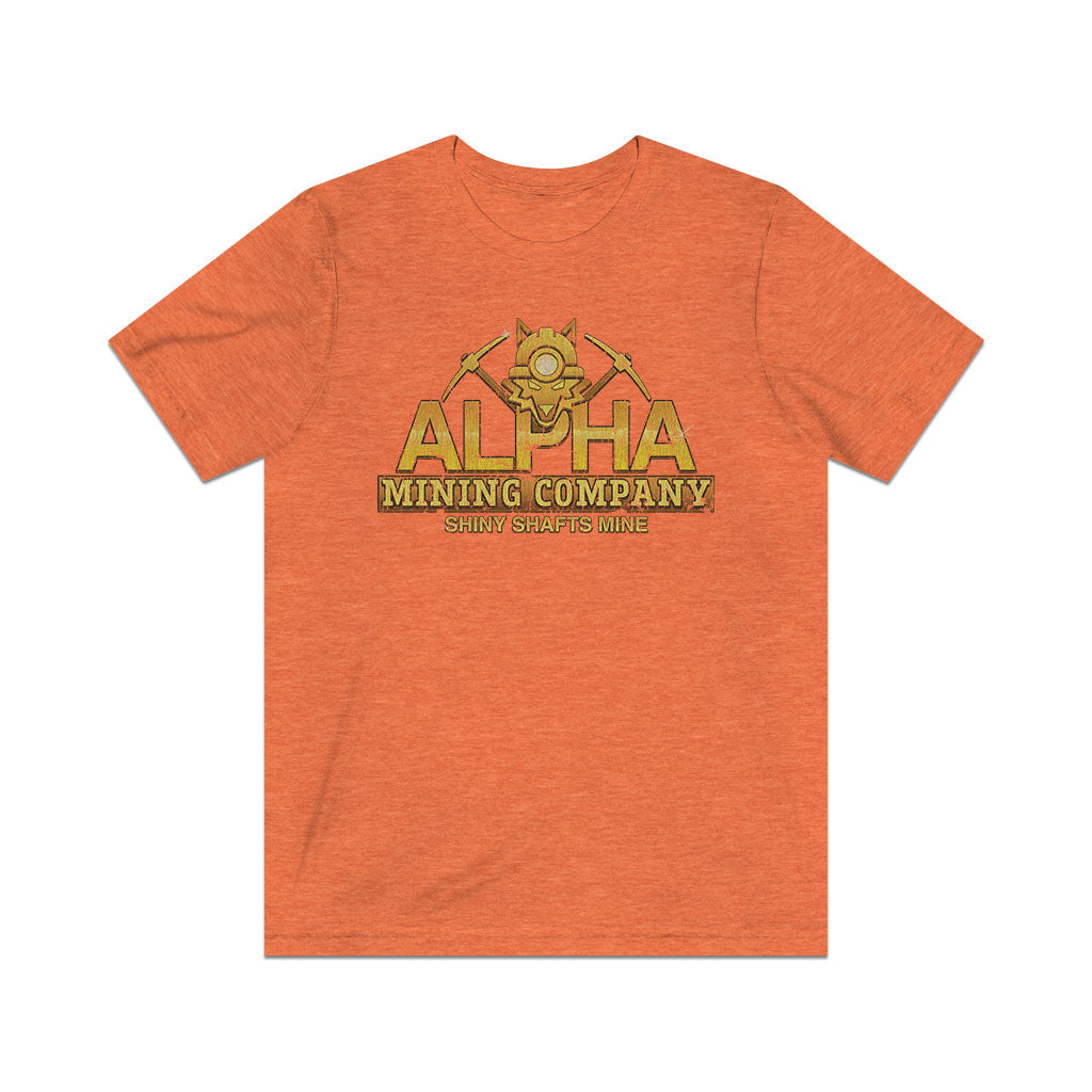 Alpha Mining Company 2025 Vintage Men's T-Shirt